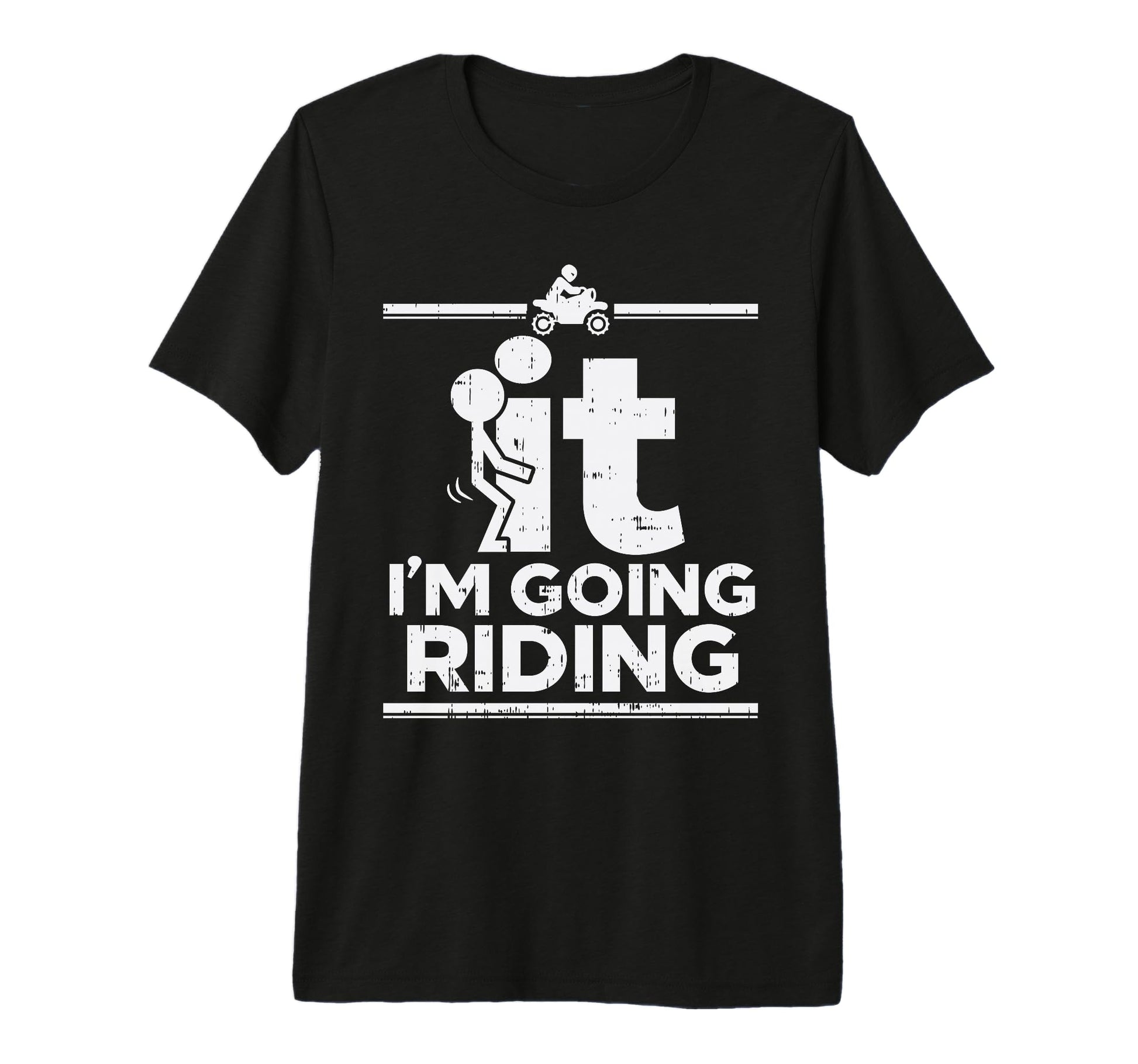 F It Im Going Riding Dirt Bike Motocross T-Shirt - Custom Art Print Unisex - T-Shirt, Sweatshirt, Hoodie
