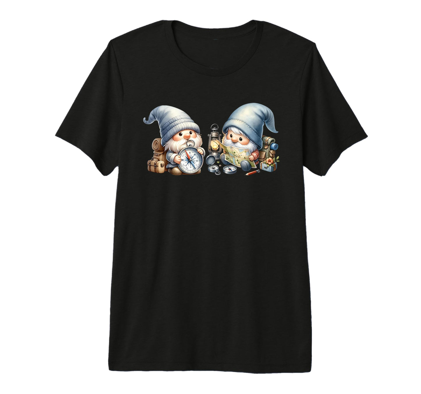 Funny Camping Dad Gnome Outdoor T-Shirt - Streetwear Style Unisex - T-Shirt, Sweatshirt, Hoodie