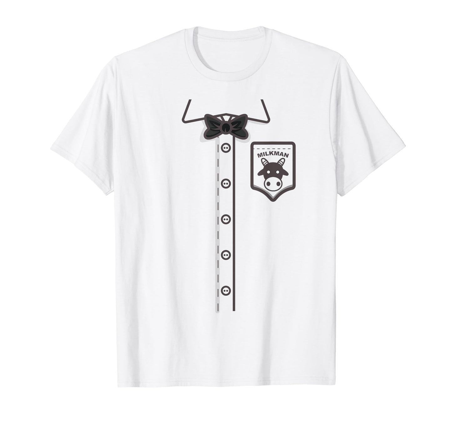 Funny Milkman Halloween Milk T-Shirt - Casual Everyday Wear for Adults - T-Shirt, Sweatshirt, Hoodie