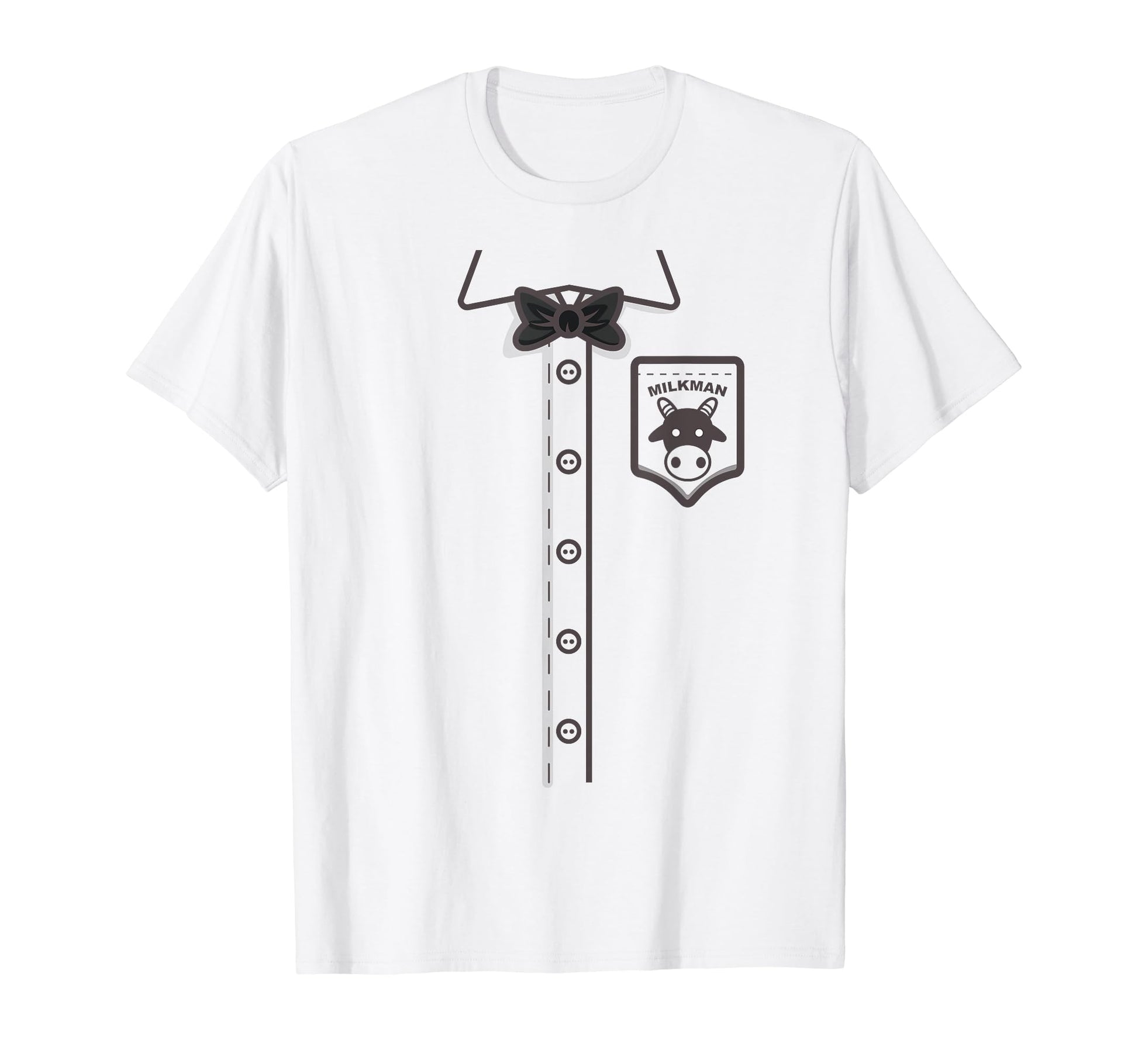 Funny Milkman Halloween Milk T-Shirt - Casual Everyday Wear for Adults - T-Shirt, Sweatshirt, Hoodie