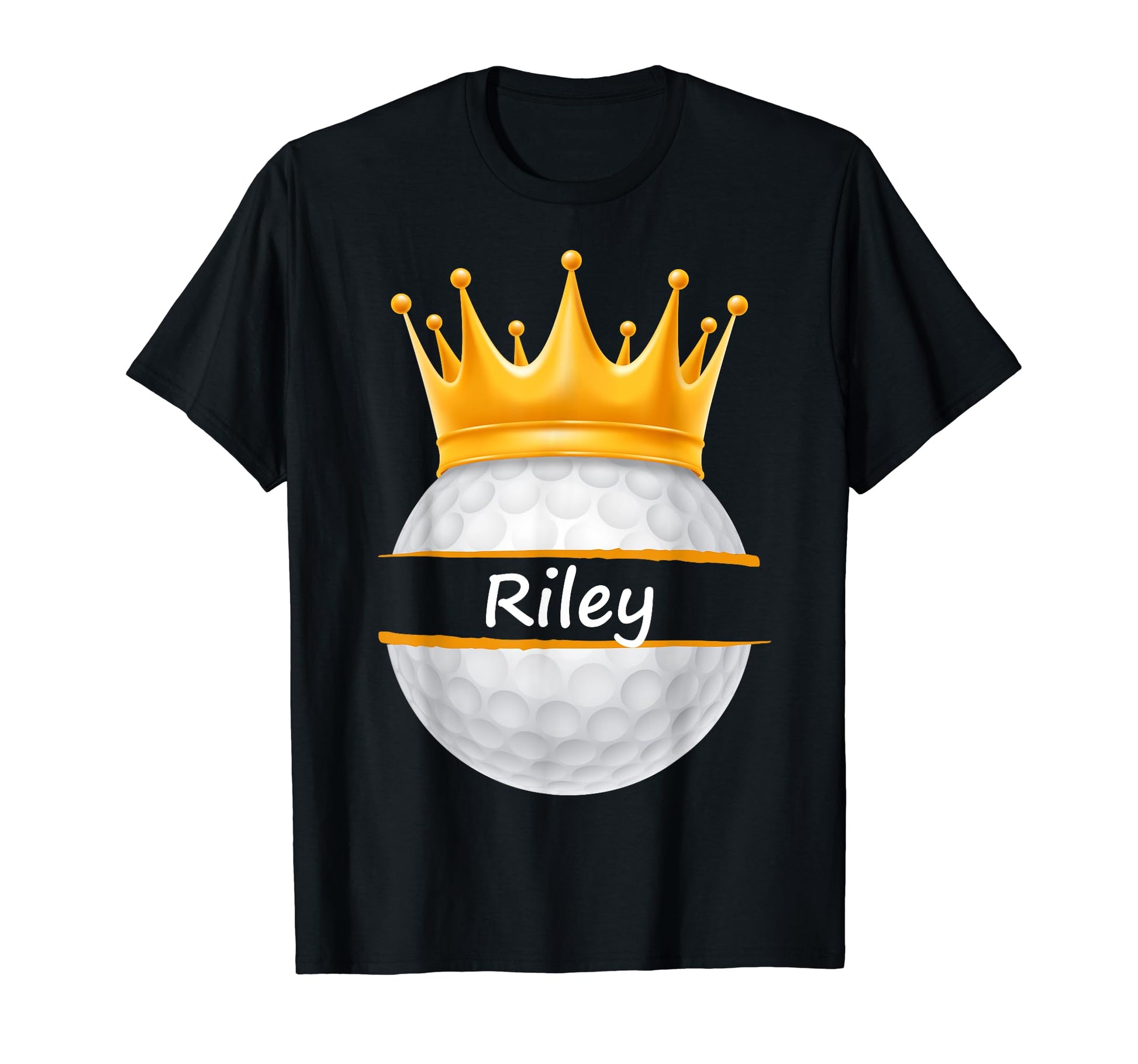 Novelty Golf Personalized Name Riley T-Shirt - Minimalist Print Unisex - T-Shirt, Sweatshirt, Hoodie
