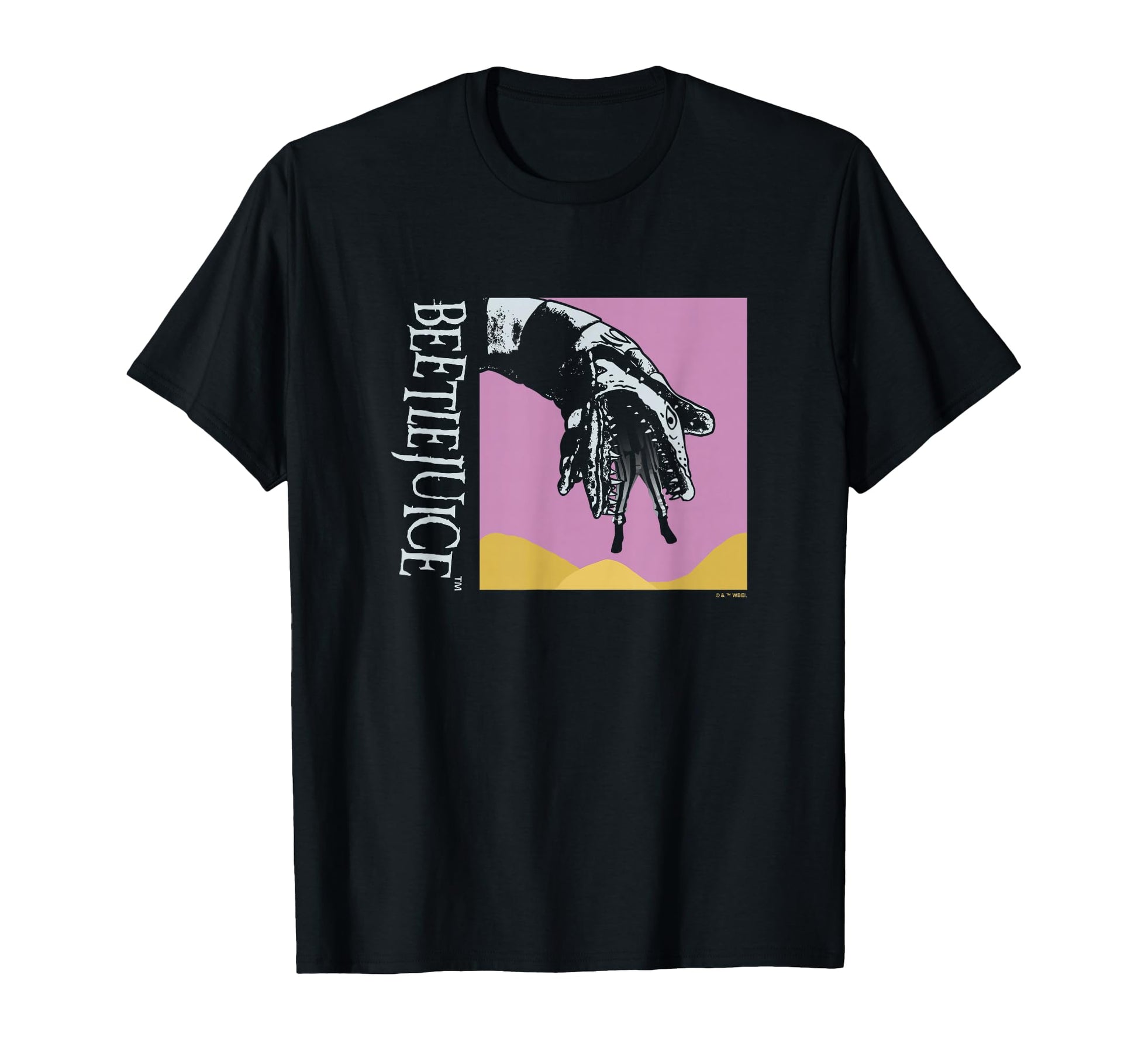 Beetlejuice Sandworm Neon Pop Portrait T-Shirt - Trendy Graphic for Adults - T-Shirt, Sweatshirt, Hoodie