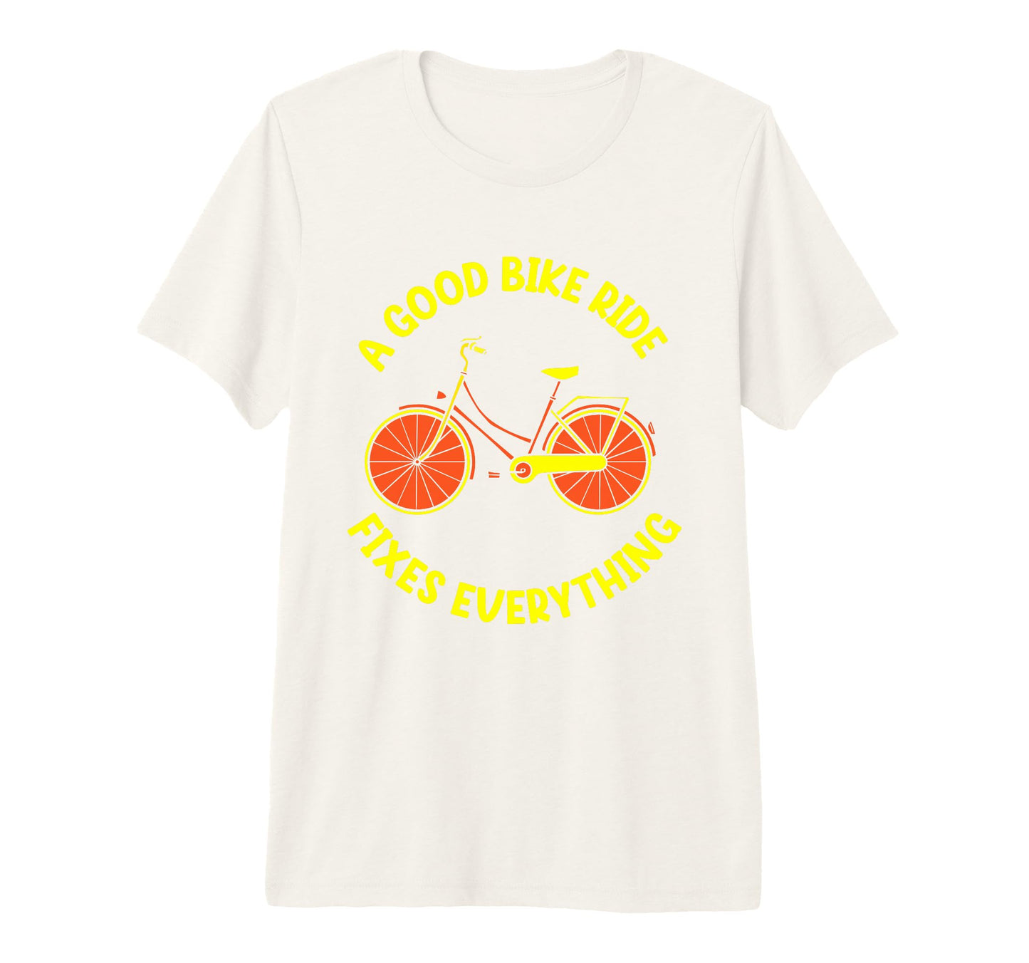 Good Bike Ride Fixes Everything T-Shirt - Novelty Apparel Men Women - T-Shirt, Sweatshirt, Hoodie