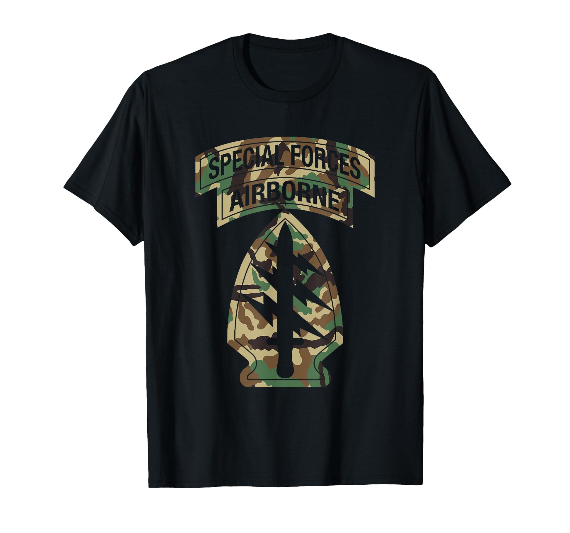 Us Special Forces Sf Green Beret Patch T-Shirt - Aesthetic Graphic Unisex - T-Shirt, Sweatshirt, Hoodie