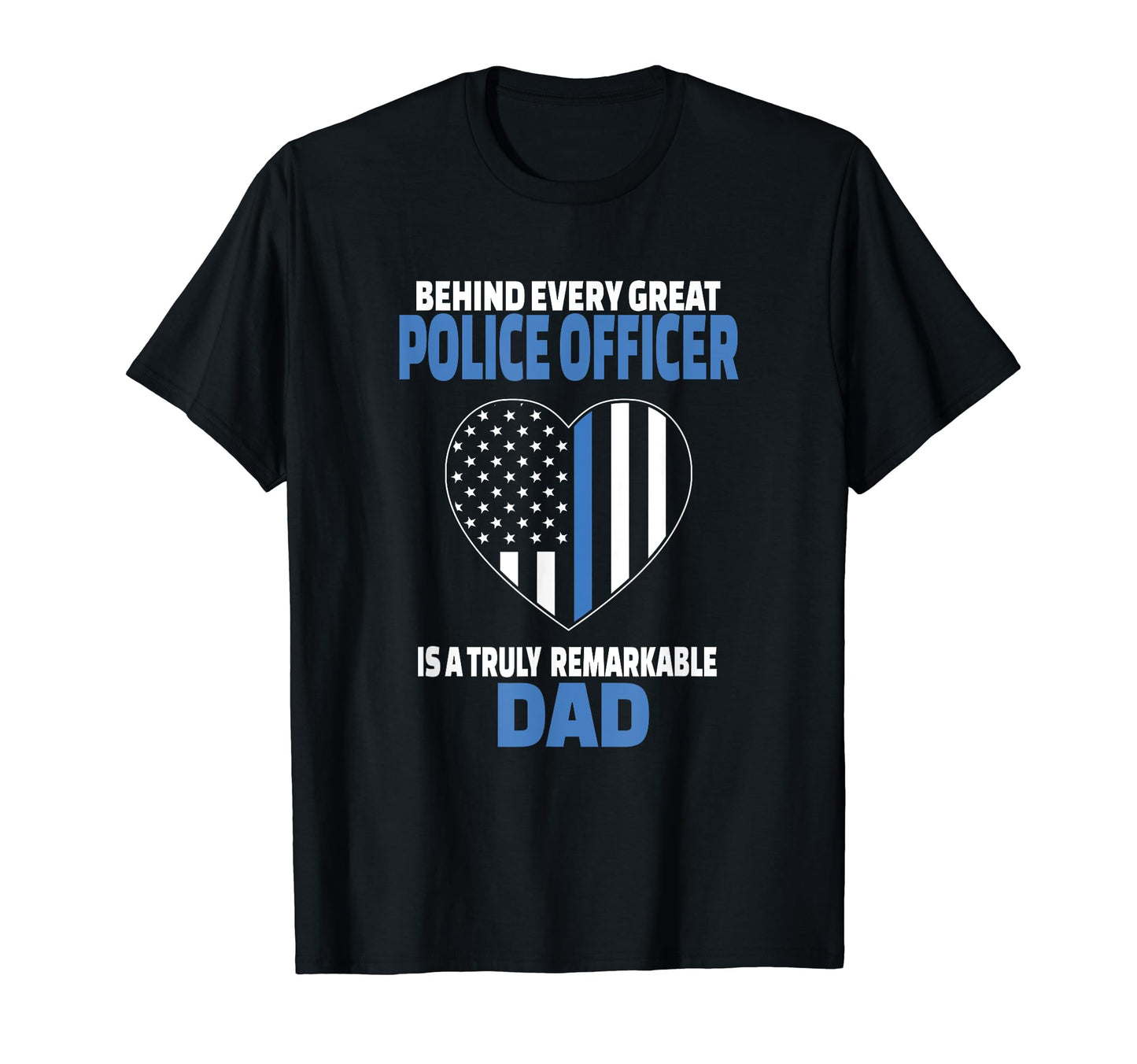 Police Officer Law Enforcement Flag Hoodie - Novelty Apparel Men Women - T-Shirt, Sweatshirt, Hoodie