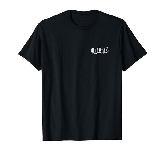 Blondie 1977 Concert Front And Back Band T-Shirt - Novelty Apparel Unisex - T-Shirt, Sweatshirt, Hoodie
