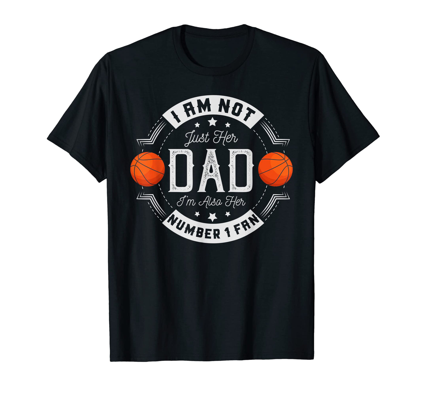 Mens Number One Fan Funny Basketball T-Shirt - Casual Everyday Wear Unisex - T-Shirt, Sweatshirt, Hoodie