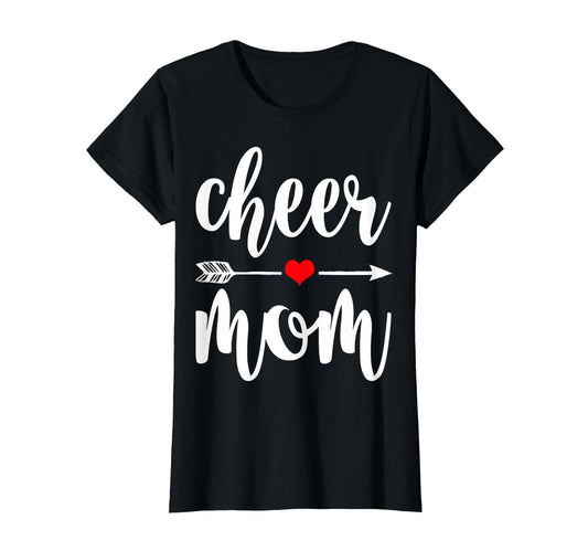 Cheer Mom Great Mother Cheerleader Gift T-Shirt - Trendy Graphic Unisex - T-Shirt, Sweatshirt, Hoodie