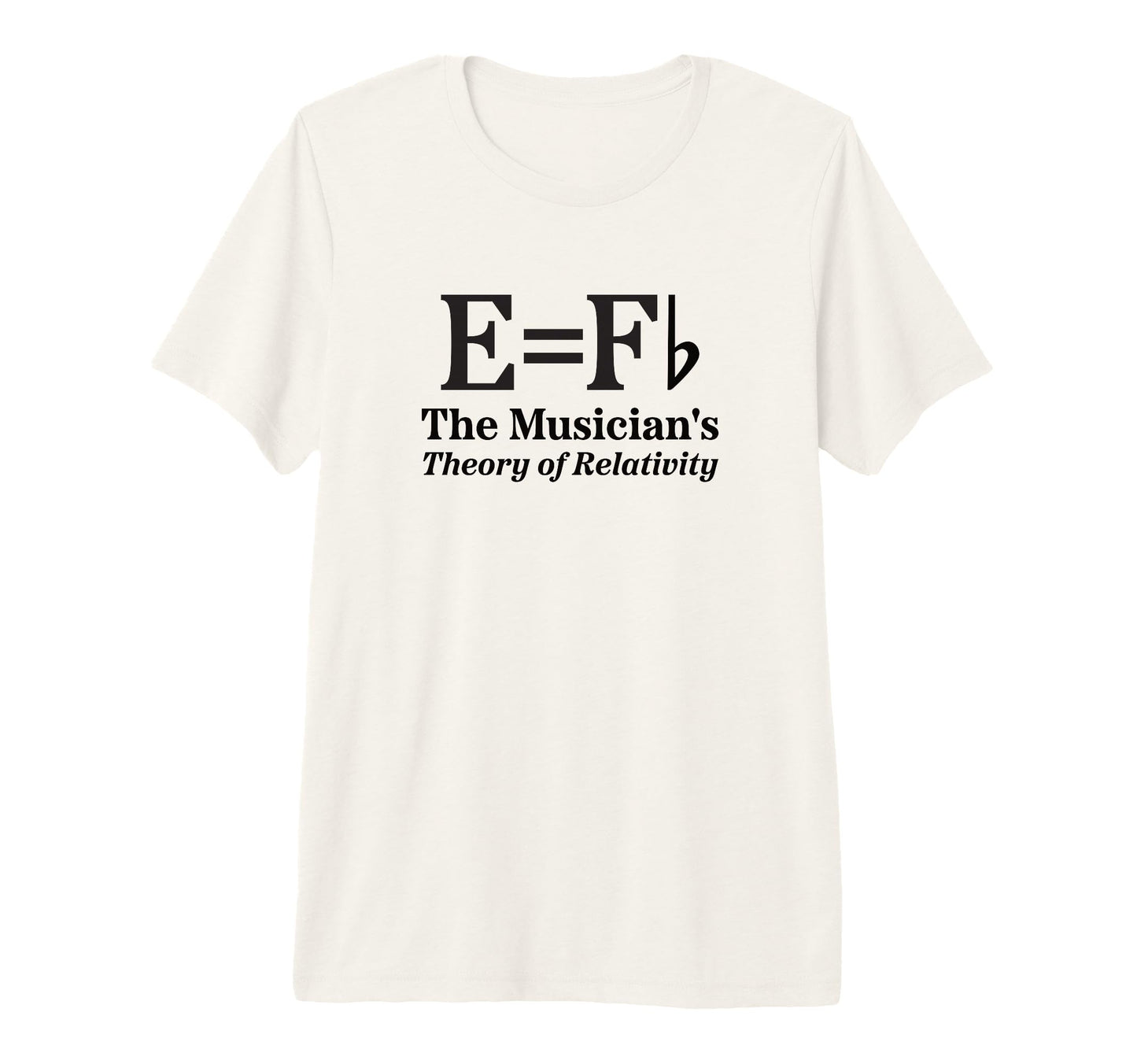 E Equals F Flat Musicians Theory T-Shirt - Aesthetic Graphic Men Women - T-Shirt, Sweatshirt, Hoodie