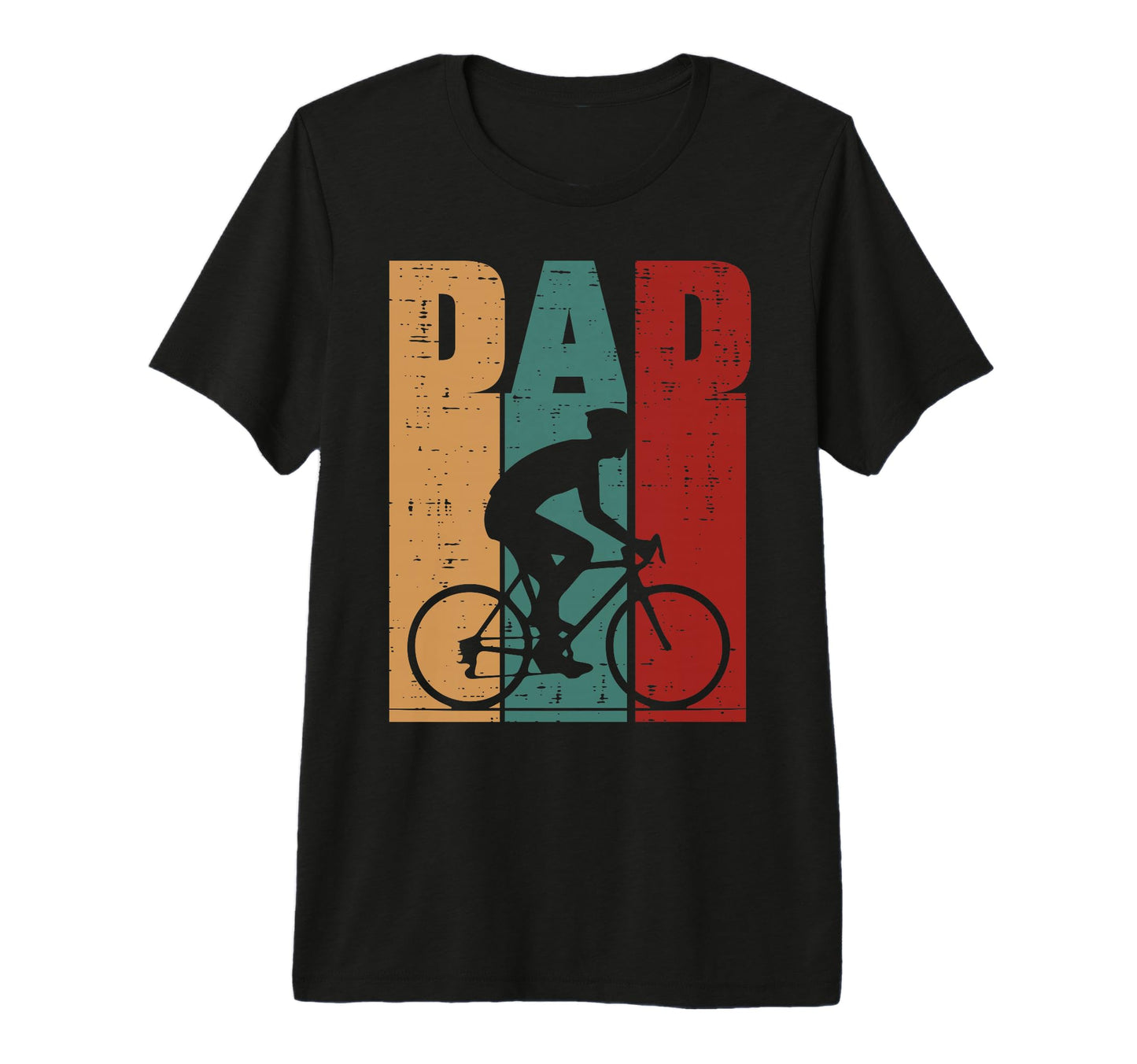 Fathers Day Dad Bicycle Bike T-Shirt - Casual Everyday Wear for Adults - T-Shirt, Sweatshirt, Hoodie