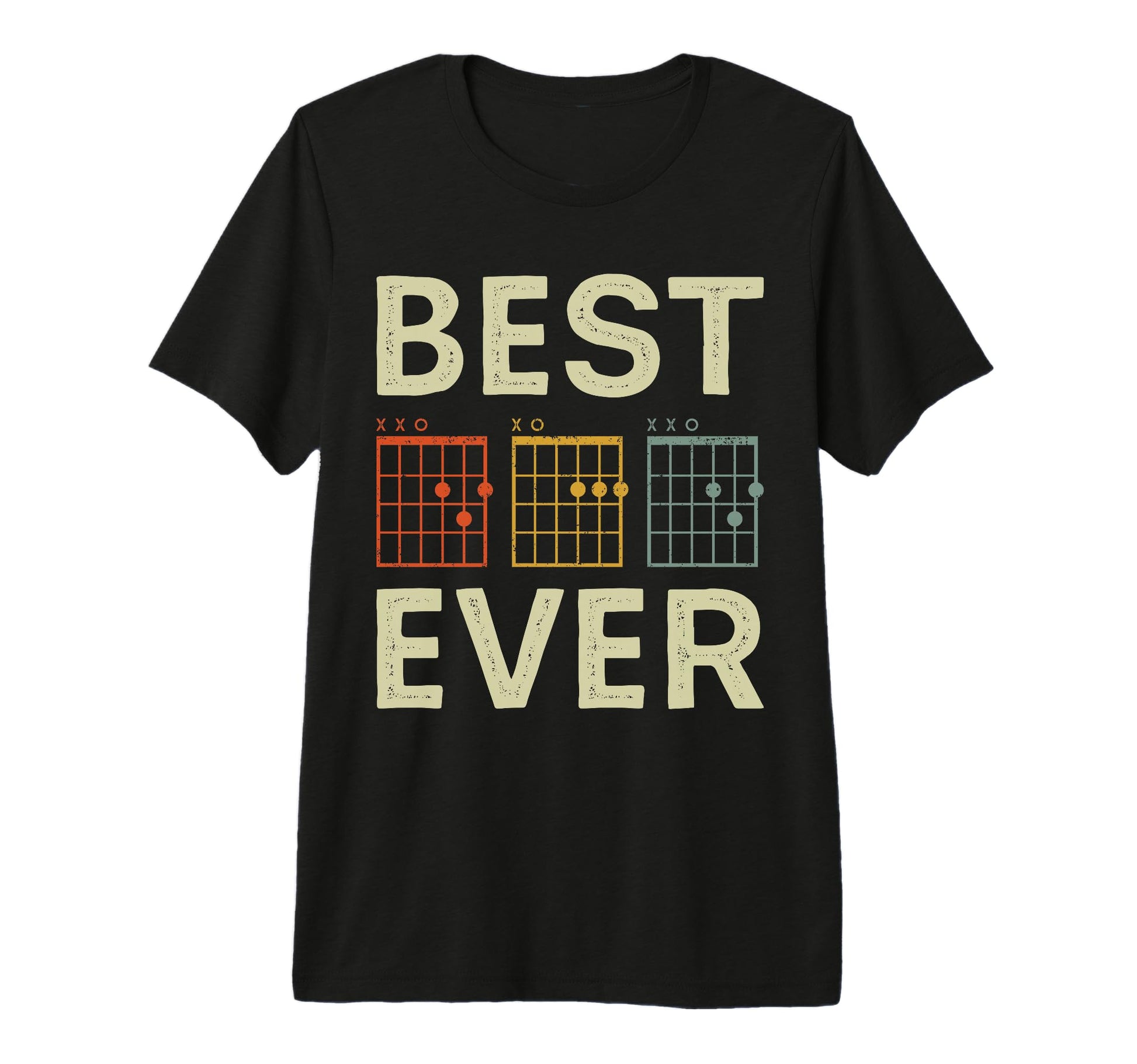 Guitarist Fathers Day Best Father Ever T-Shirt - Novelty Apparel Unisex - T-Shirt, Sweatshirt, Hoodie