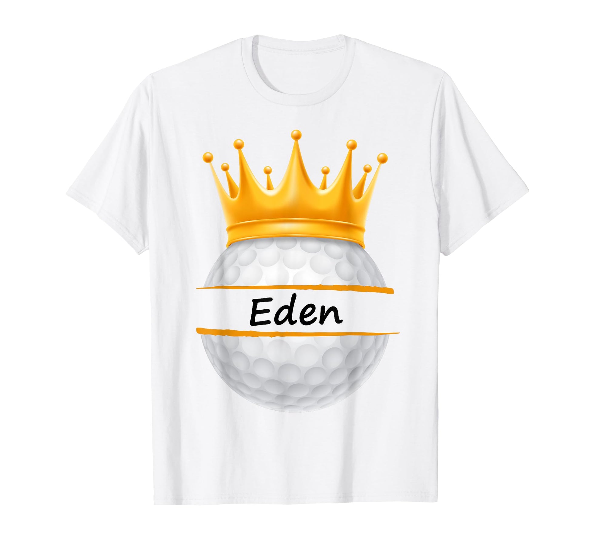 Novelty Golf Personalized Name Eden Sports T-Shirt - Unique Graphic Unisex - T-Shirt, Sweatshirt, Hoodie