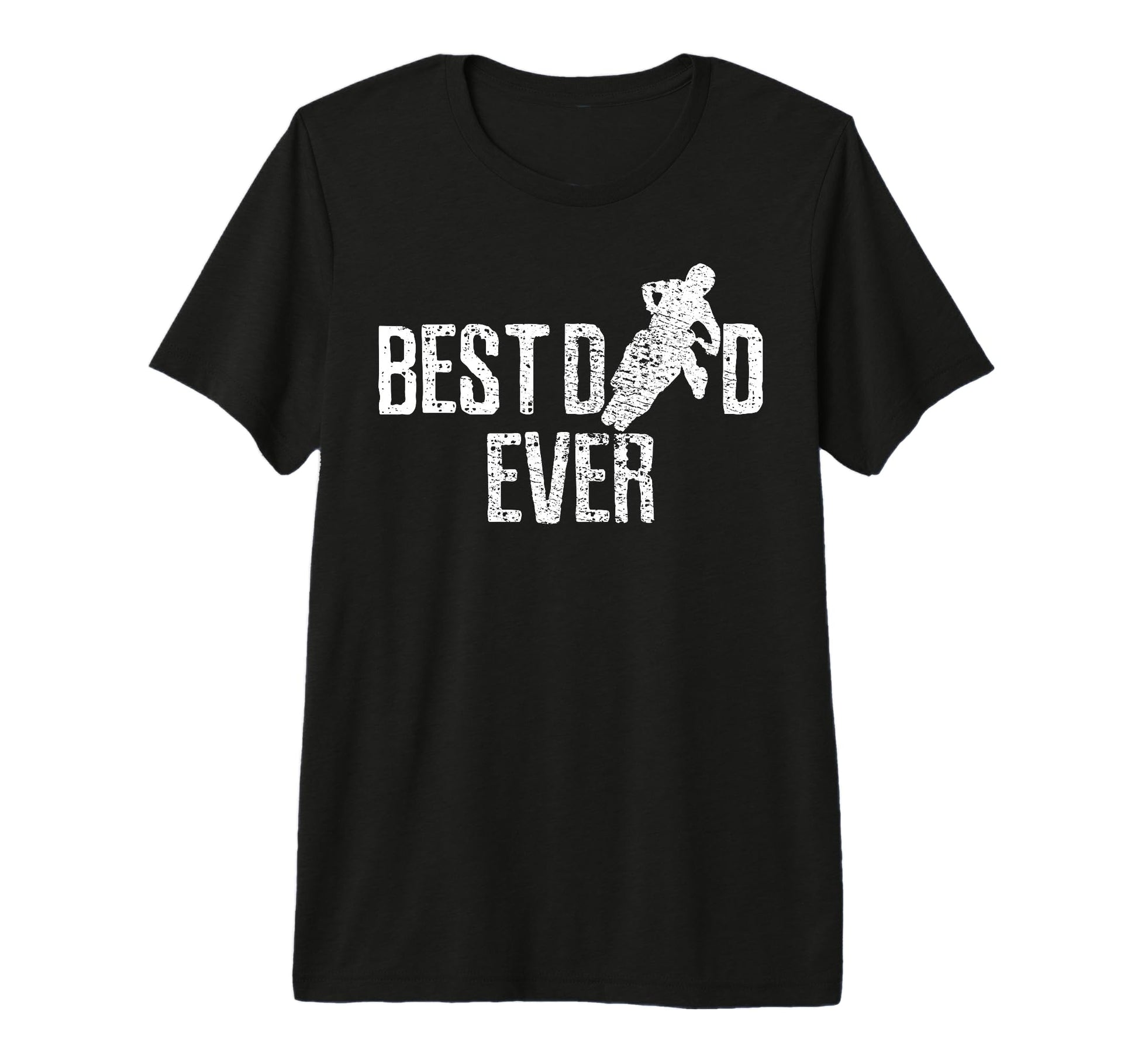 Dirt Bike Dad Daddy Motocross Tri Blend T-Shirt - Trendy Graphic for Adults - T-Shirt, Sweatshirt, Hoodie