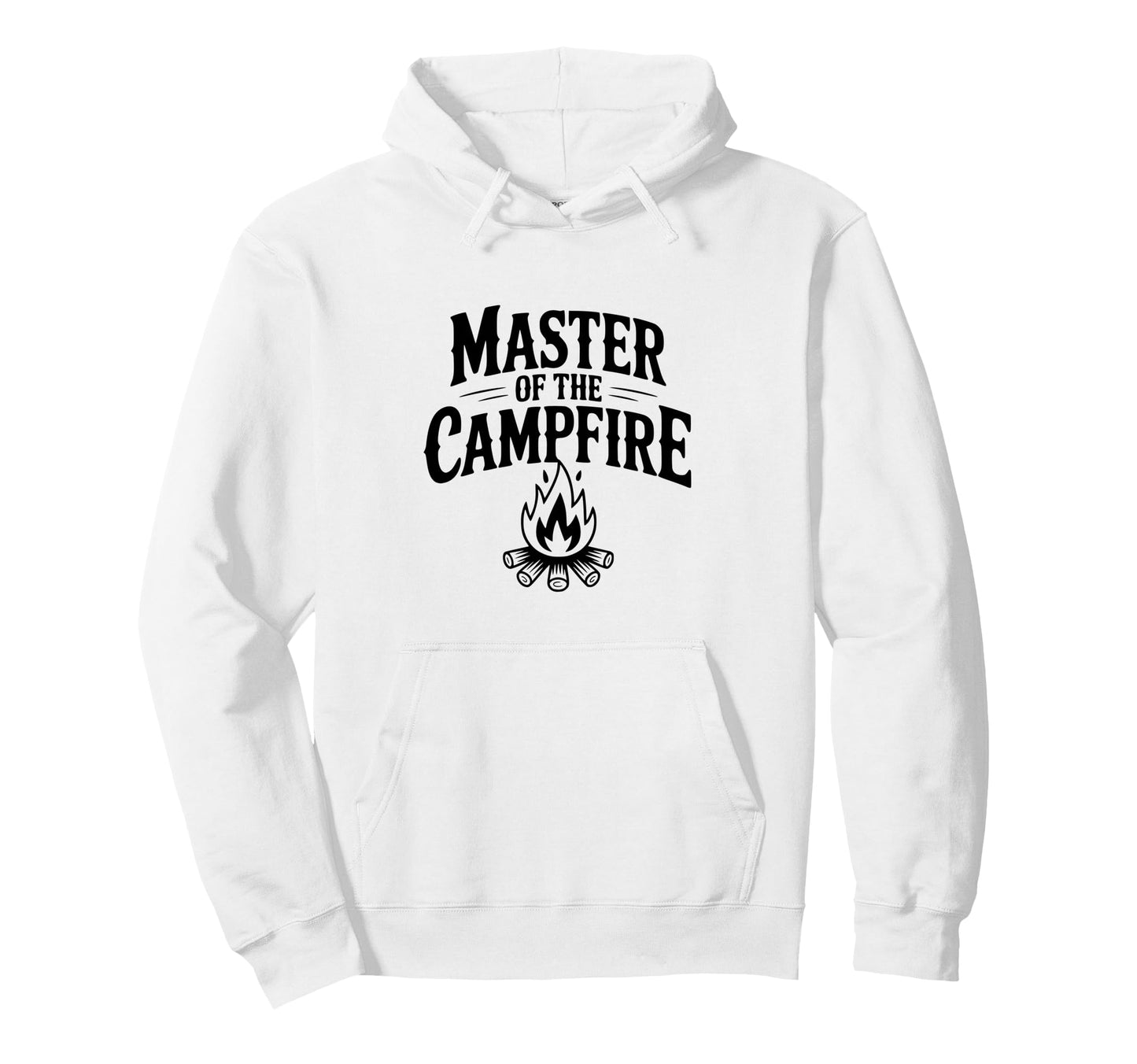 Master Campfire Smores Lover Funny Hoodie - Minimalist Print for Adults - T-Shirt, Sweatshirt, Hoodie