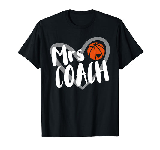 Basketball Coach Wife T-Shirt - Unique Graphic for Adults - T-Shirt, Sweatshirt, Hoodie