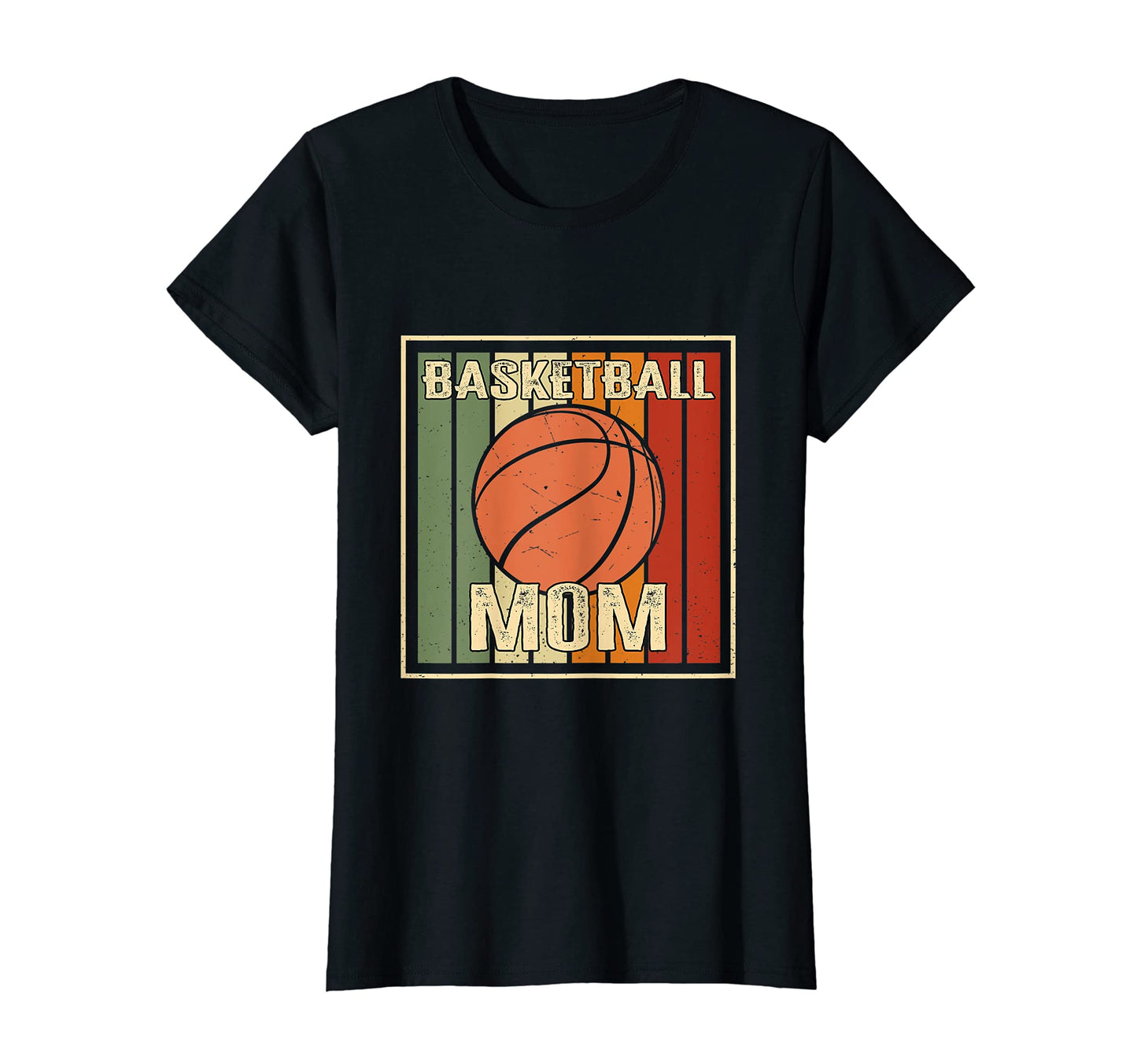 Womens Basketball Mom Matching T-Shirt - Minimalist Print for Adults - T-Shirt, Sweatshirt, Hoodie