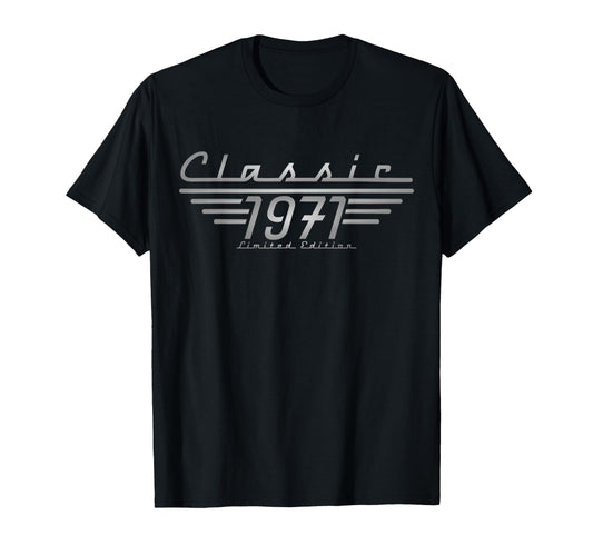 1971 55Th Birthday Him Dad Pap T-Shirt - Fun Novelty Design Unisex - T-Shirt, Sweatshirt, Hoodie