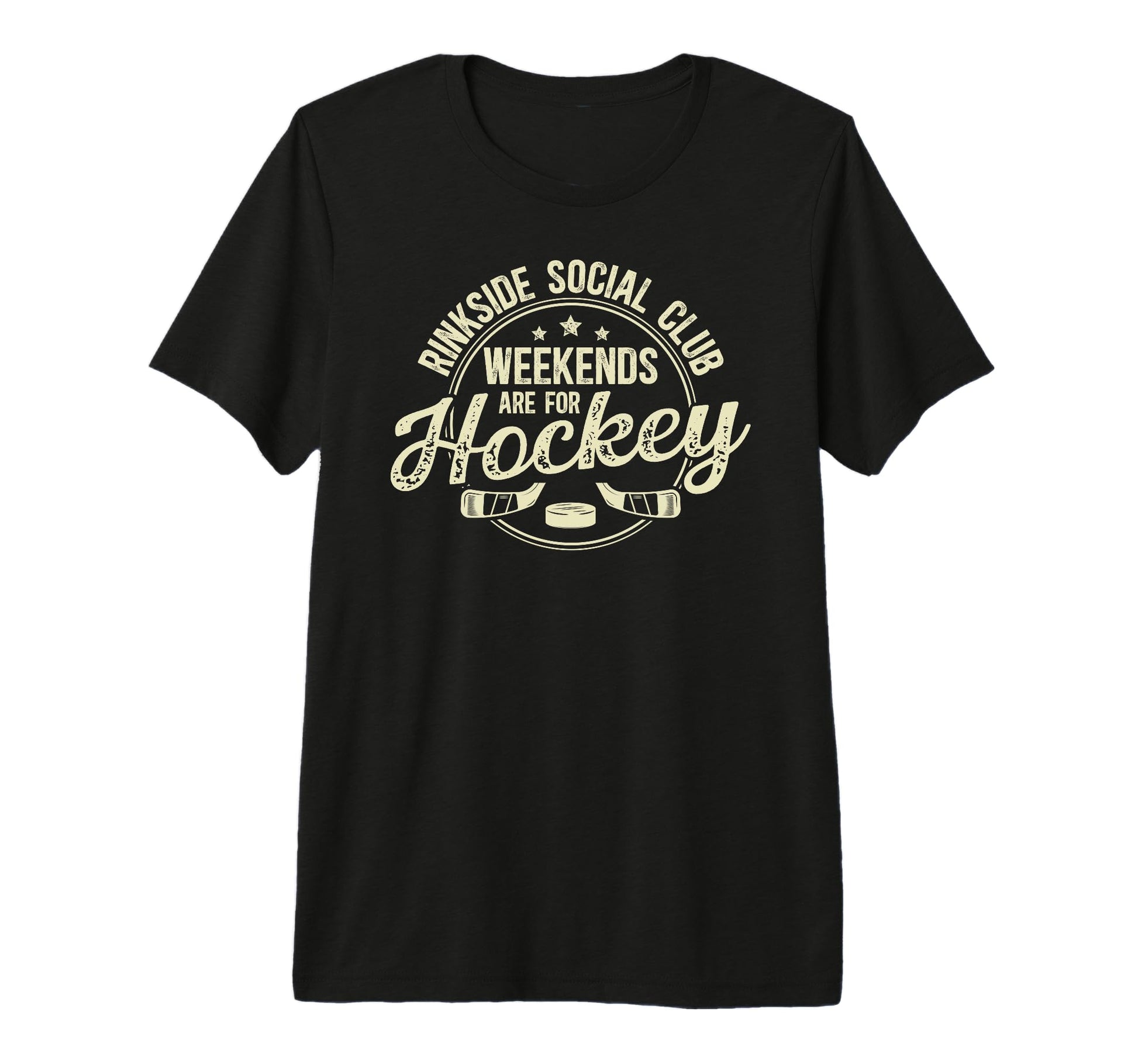 Mens Hockey Dad Funny Ice Hockey T-Shirt - Custom Art Print for Adults - T-Shirt, Sweatshirt, Hoodie