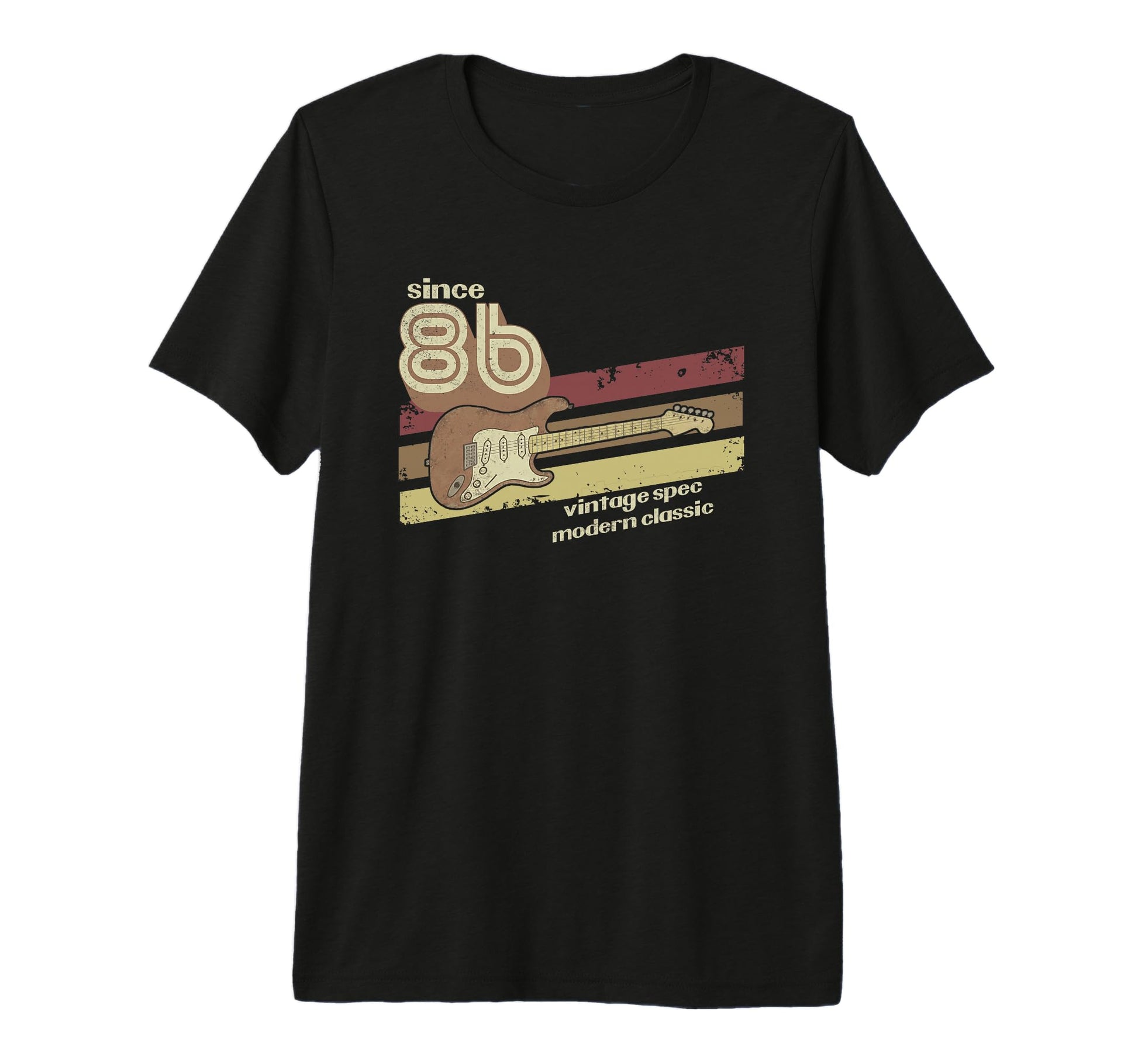 1986 Guitarist 80S Guitar Dad 50Th T-Shirt - Fun Novelty Design Men Women - T-Shirt, Sweatshirt, Hoodie