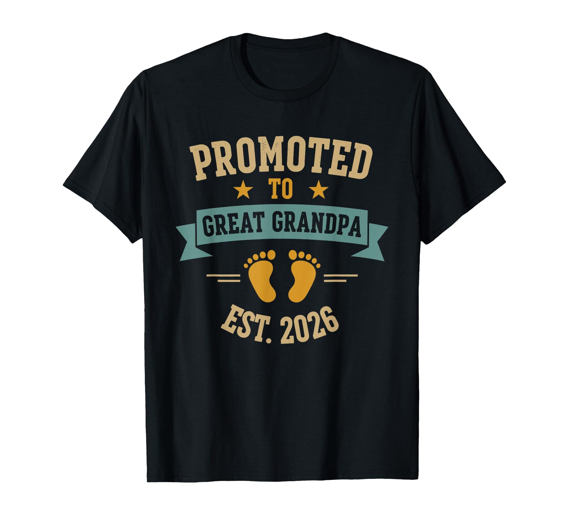 Promoted To Grandpa Est 2026 Blessed T-Shirt - Trendy Graphic Men Women - T-Shirt, Sweatshirt, Hoodie