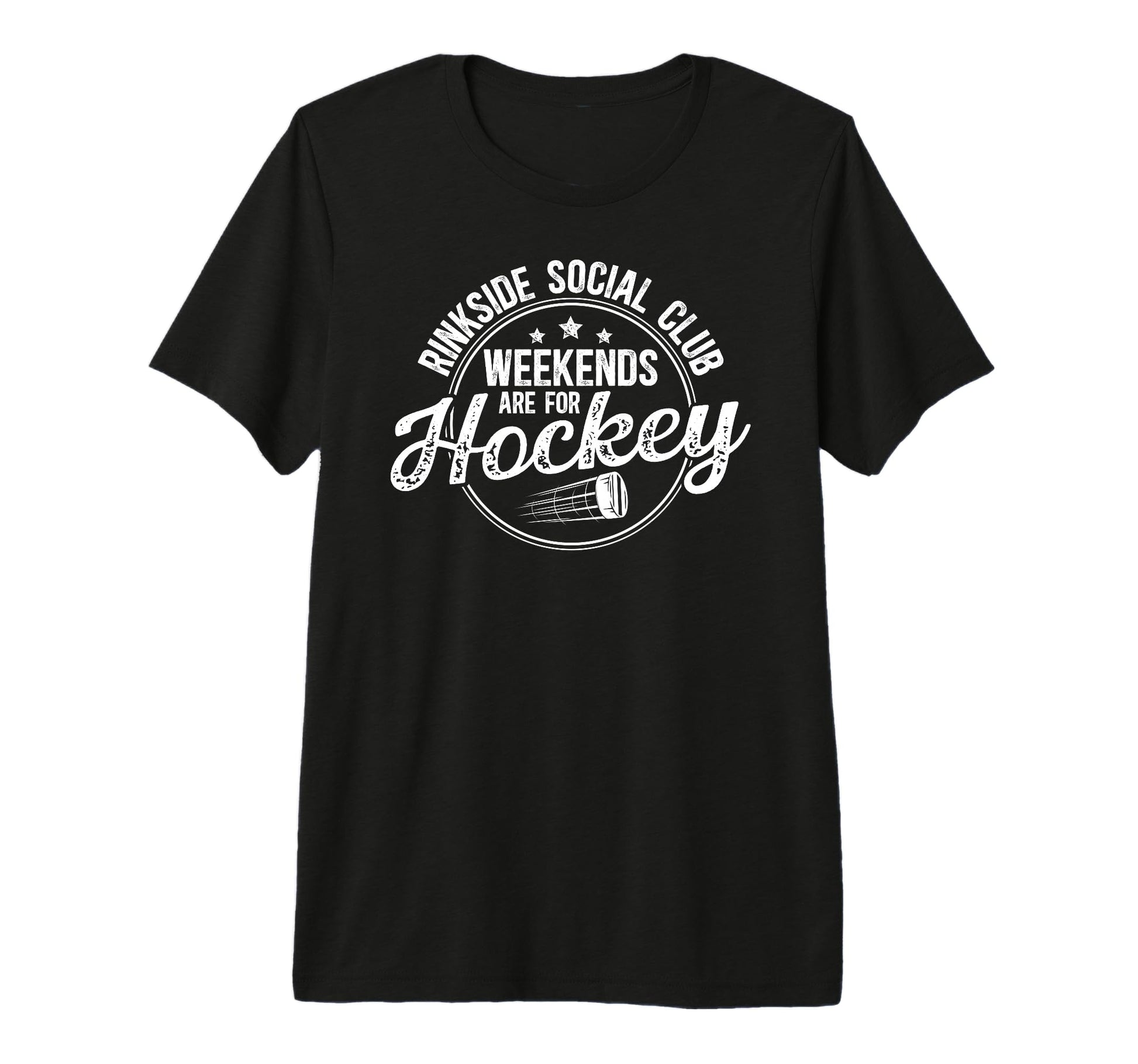 Mens Hockey Dad Funny Ice Hockey Player T-Shirt - Minimalist Print Unisex - T-Shirt, Sweatshirt, Hoodie