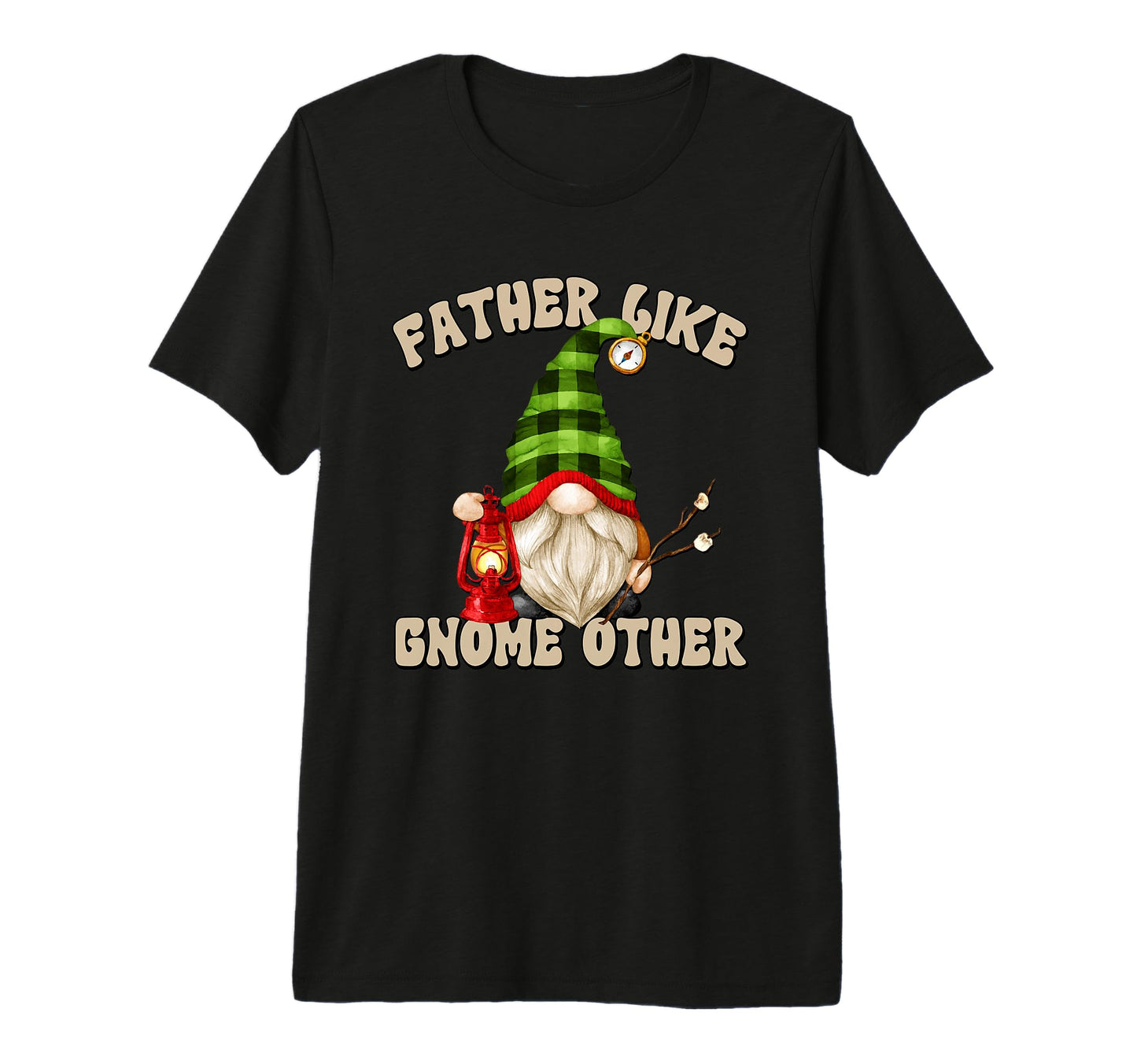 Mens Camper Gnome Grandpa Funny Camping T-Shirt - Trendy Graphic Men Women - T-Shirt, Sweatshirt, Hoodie