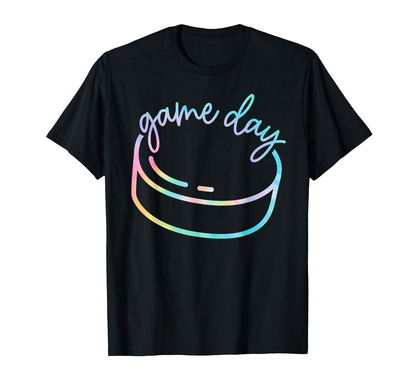 Tie Dye Game Day Sports Parent Hockey T-Shirt - Minimalist Print Men Women - T-Shirt, Sweatshirt, Hoodie