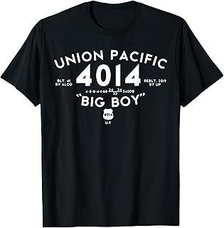Big Boy 4014 Union Pacific Steam Engine Railroad T-Shirt Unisex T-shirt, Sweatshirt, Hoodie, Long Sleeve Tee - T-Shirt, Sweatshirt, Hoodie