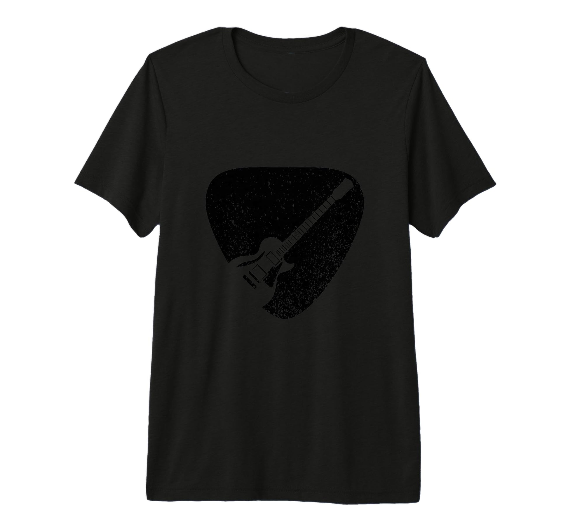 Acoustic Guitar Pick Music Musician T-Shirt - Unique Graphic for Adults - T-Shirt, Sweatshirt, Hoodie