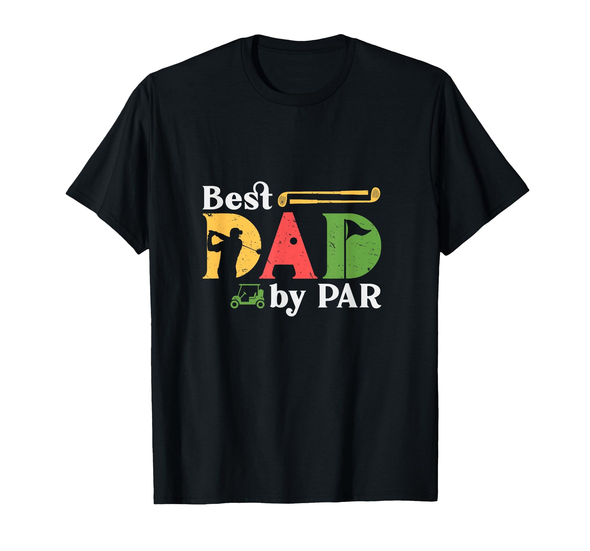 Best Dad Par Golf Lover Golfer T-Shirt - Minimalist Print for Adults - T-Shirt, Sweatshirt, Hoodie