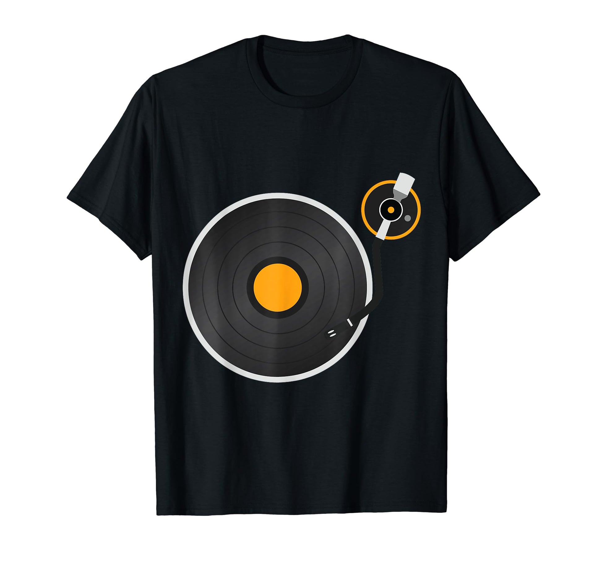 Novelty Vinyl Party Musician Husband T-Shirt - Minimalist Print for Adults - T-Shirt, Sweatshirt, Hoodie