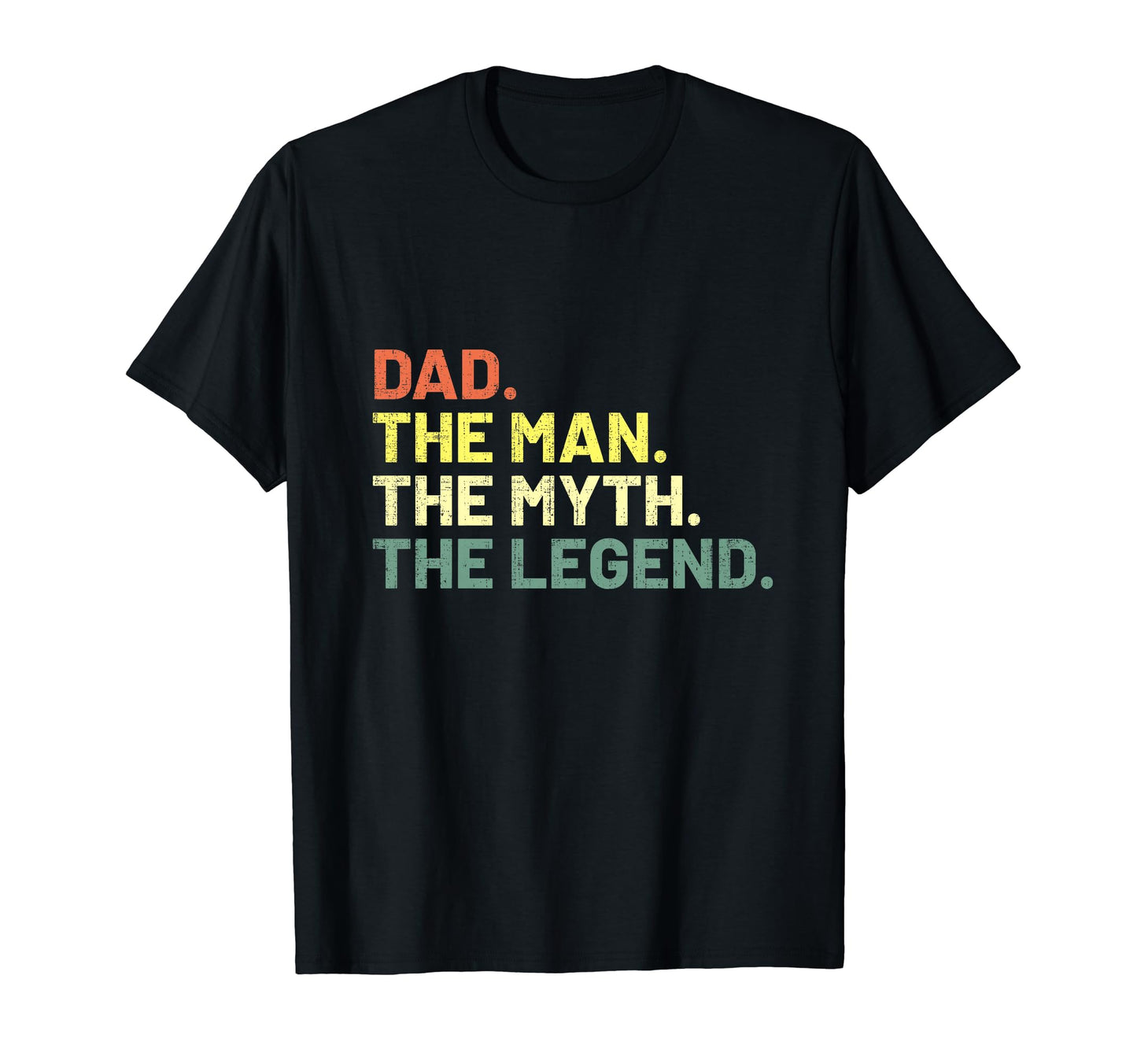 Dad Myth Legend Funny Fathers Day T-Shirt - Minimalist Print for Adults - T-Shirt, Sweatshirt, Hoodie