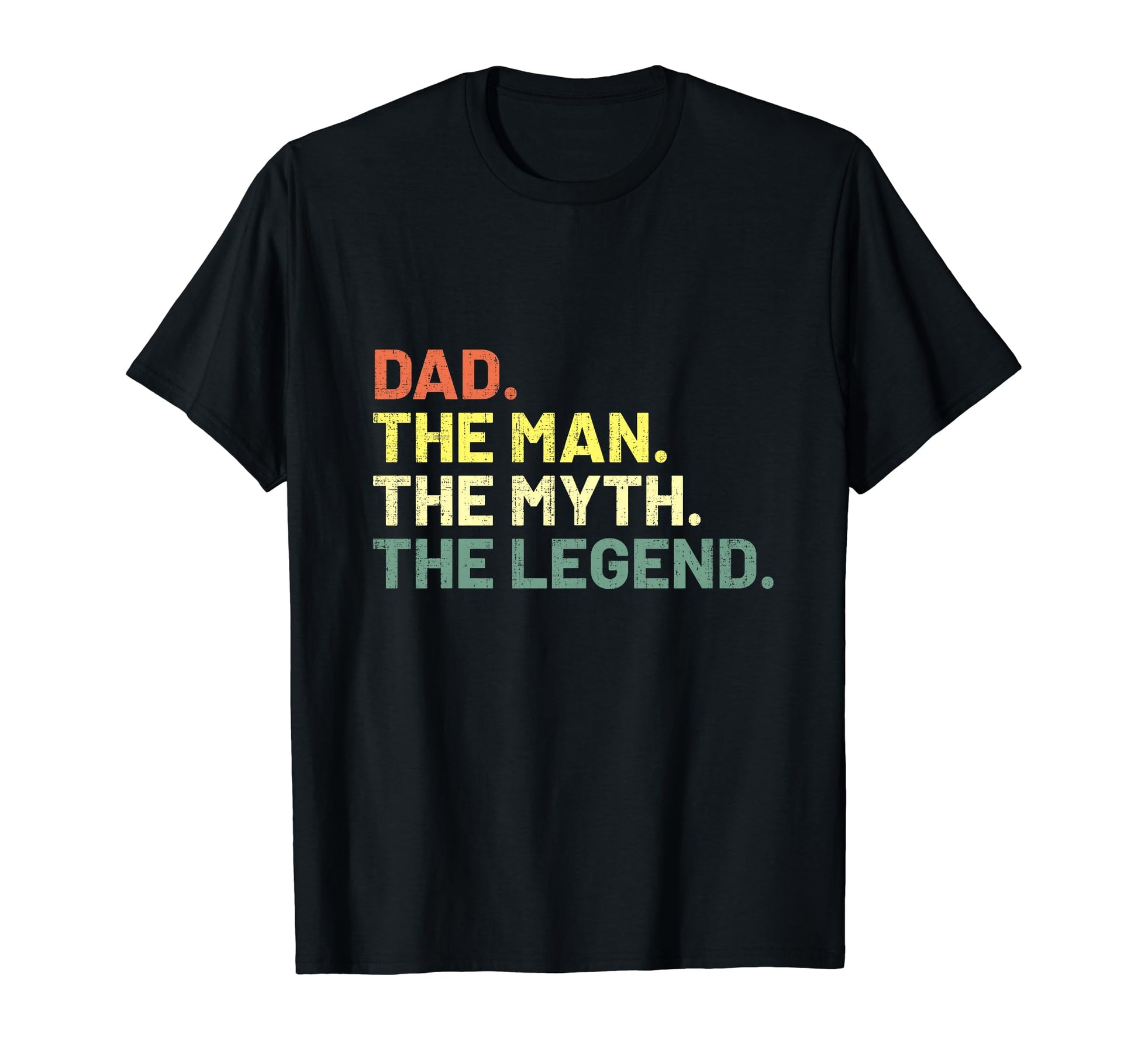 Dad Myth Legend Funny Fathers Day T-Shirt - Minimalist Print for Adults - T-Shirt, Sweatshirt, Hoodie