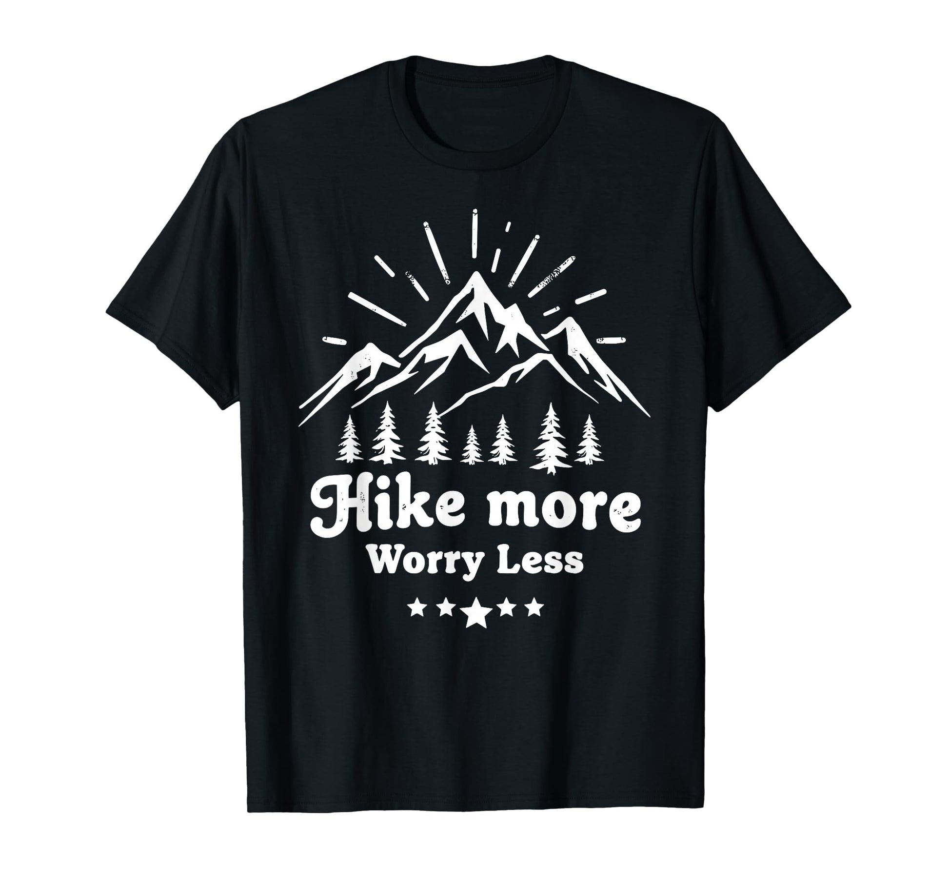 Funny Hike More Hiking Hiker Camping T-Shirt - Aesthetic Graphic Unisex - T-Shirt, Sweatshirt, Hoodie