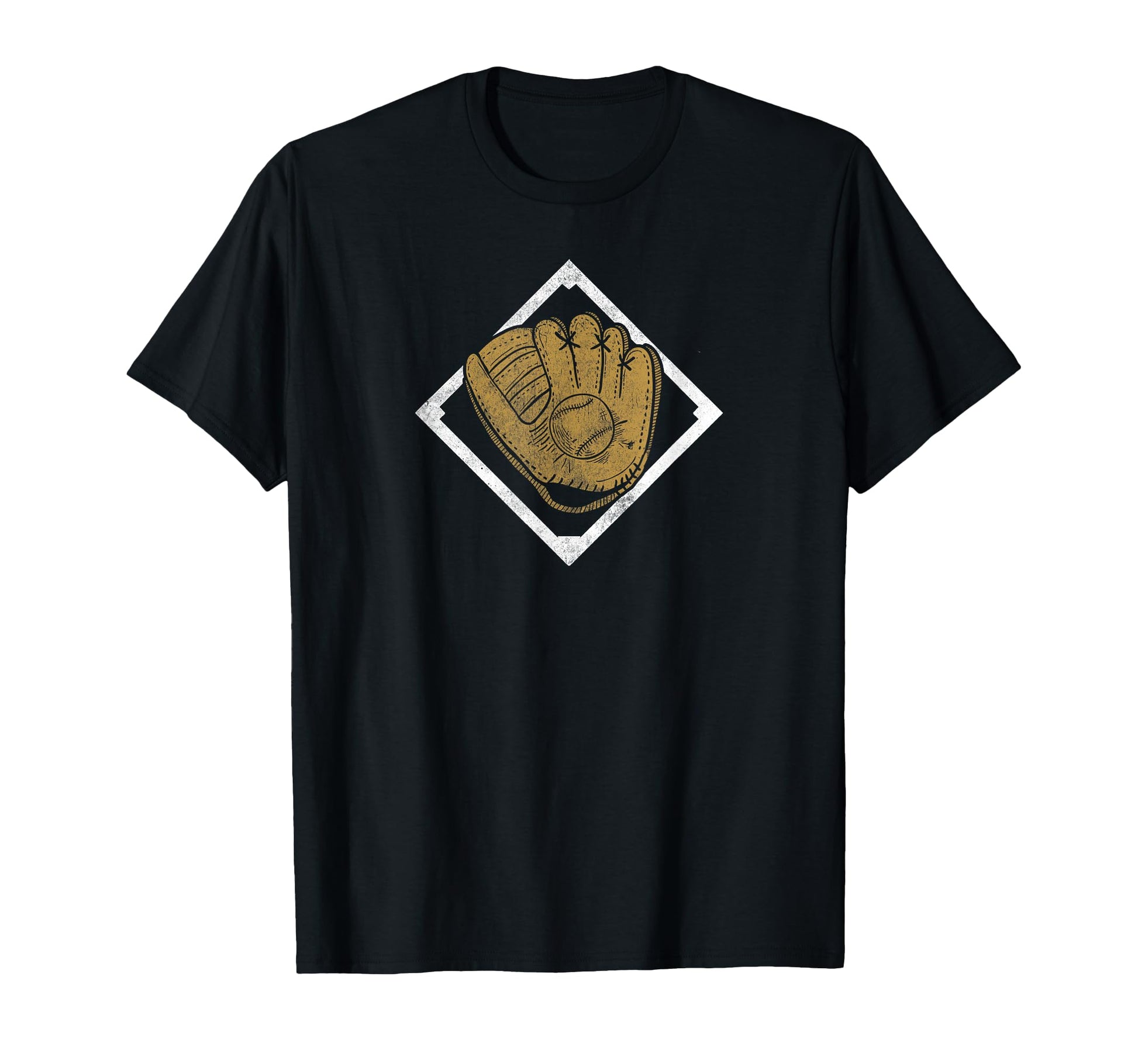Baseball Gold Glove T-Shirt - Aesthetic Graphic Men Women - T-Shirt, Sweatshirt, Hoodie