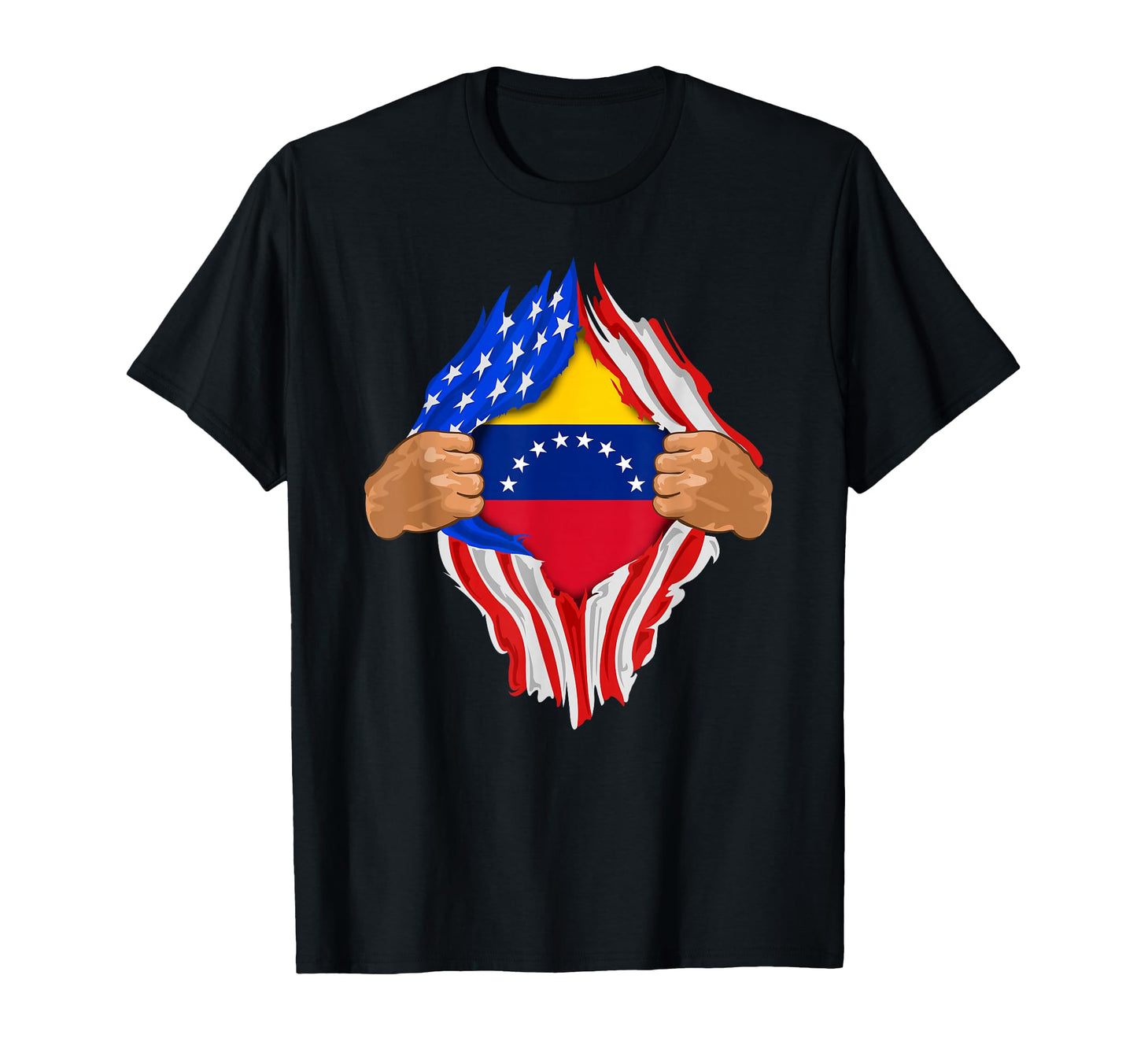 Venezuelan Blood Inside Me Venezuela T-Shirt - Minimalist Print Men Women - T-Shirt, Sweatshirt, Hoodie