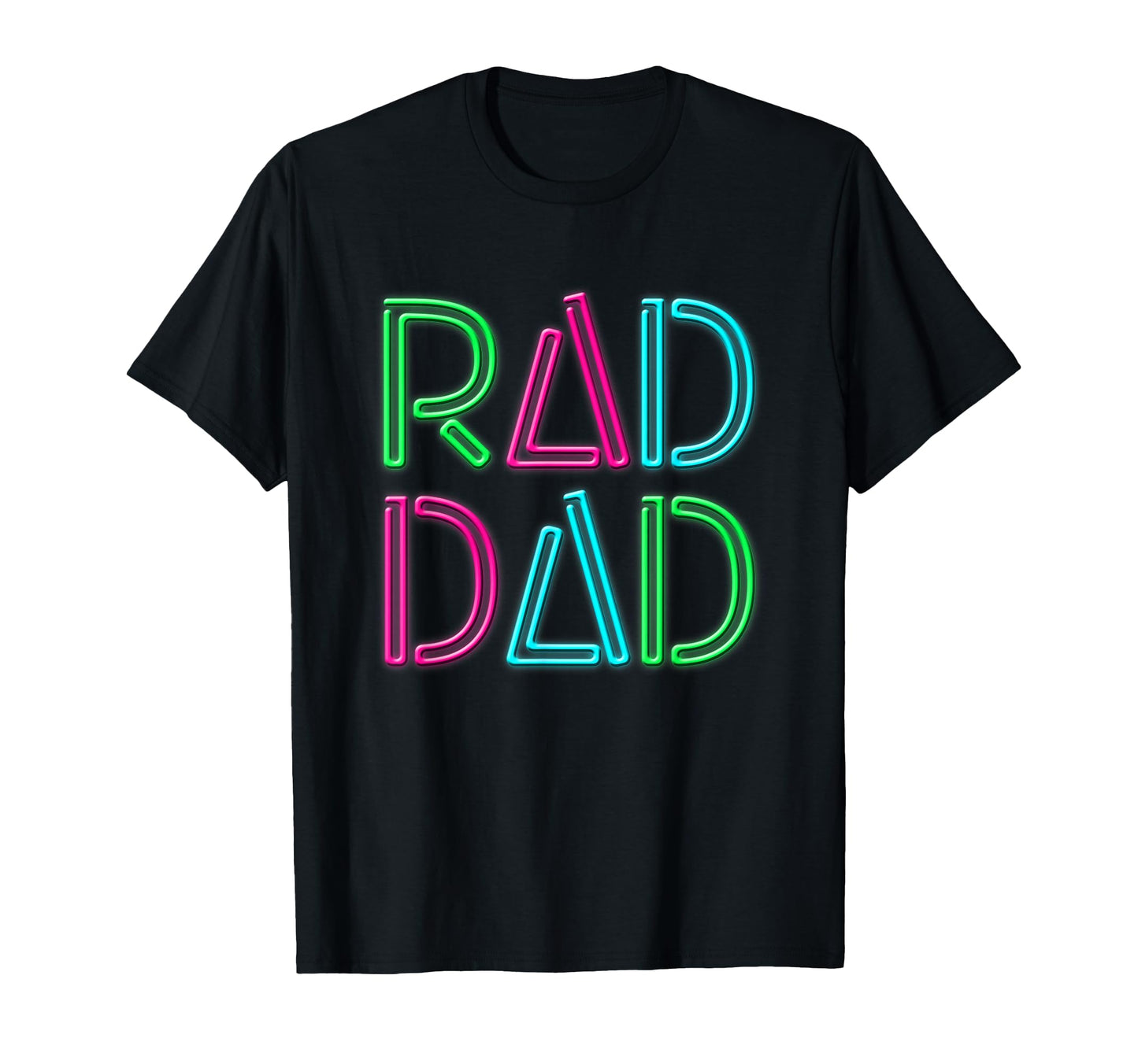 Rad Dad Rad Dad Fathers Day T-Shirt - Casual Everyday Wear for Adults - T-Shirt, Sweatshirt, Hoodie
