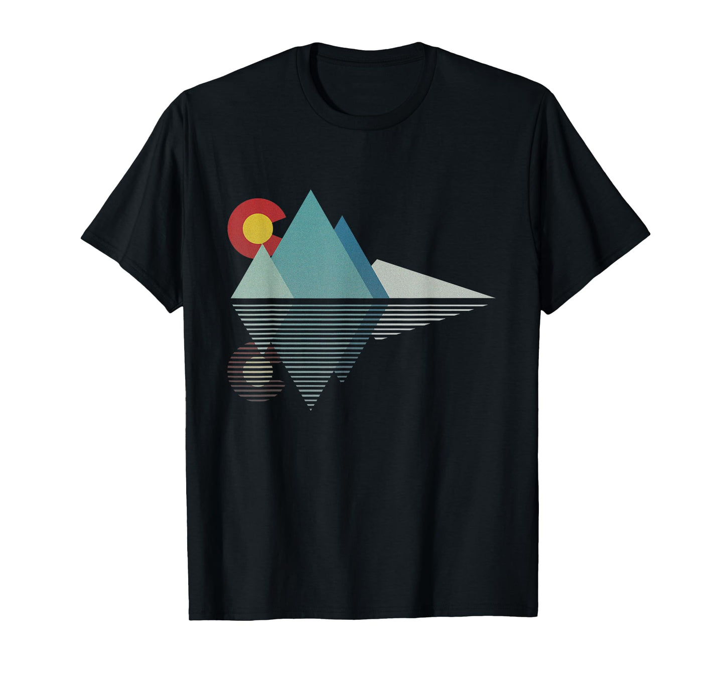 Colorado Flag Mountain T-Shirt - Streetwear Style for Adults - T-Shirt, Sweatshirt, Hoodie