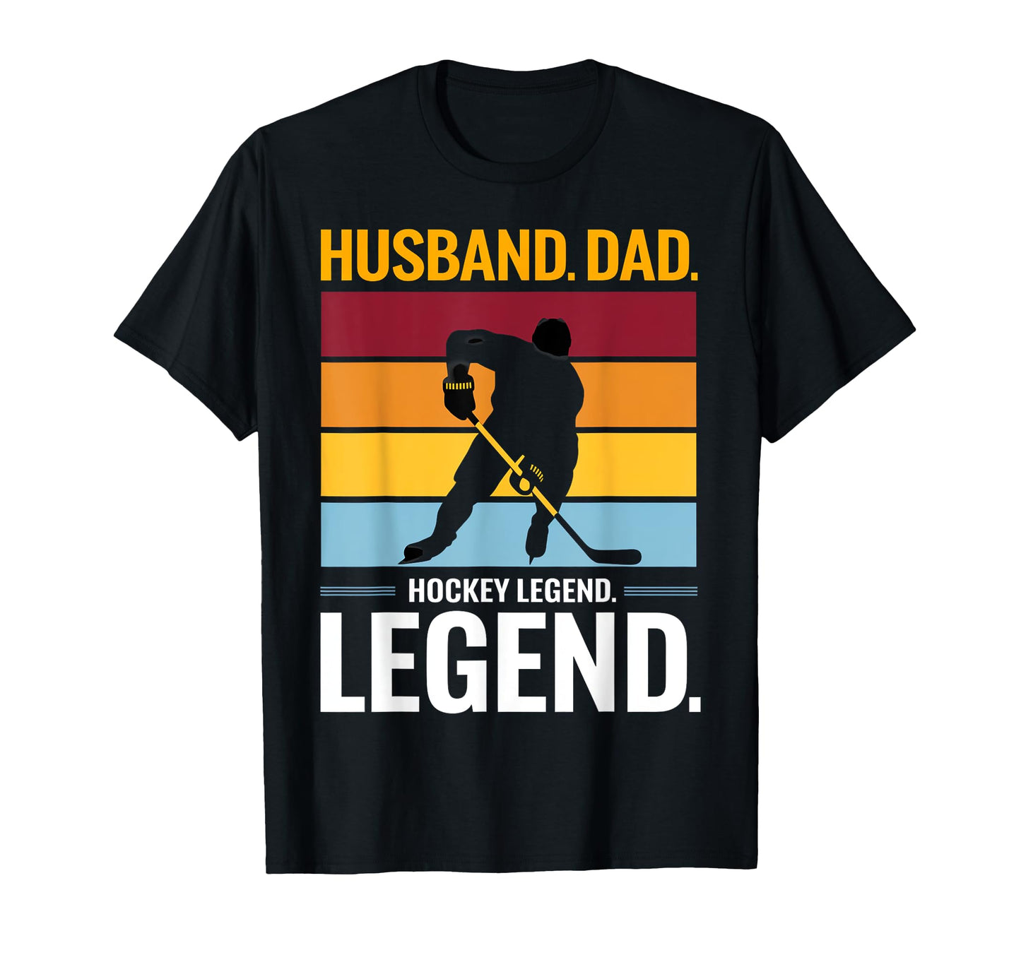Hockey Legend Dads T-Shirt - Aesthetic Graphic for Adults - T-Shirt, Sweatshirt, Hoodie
