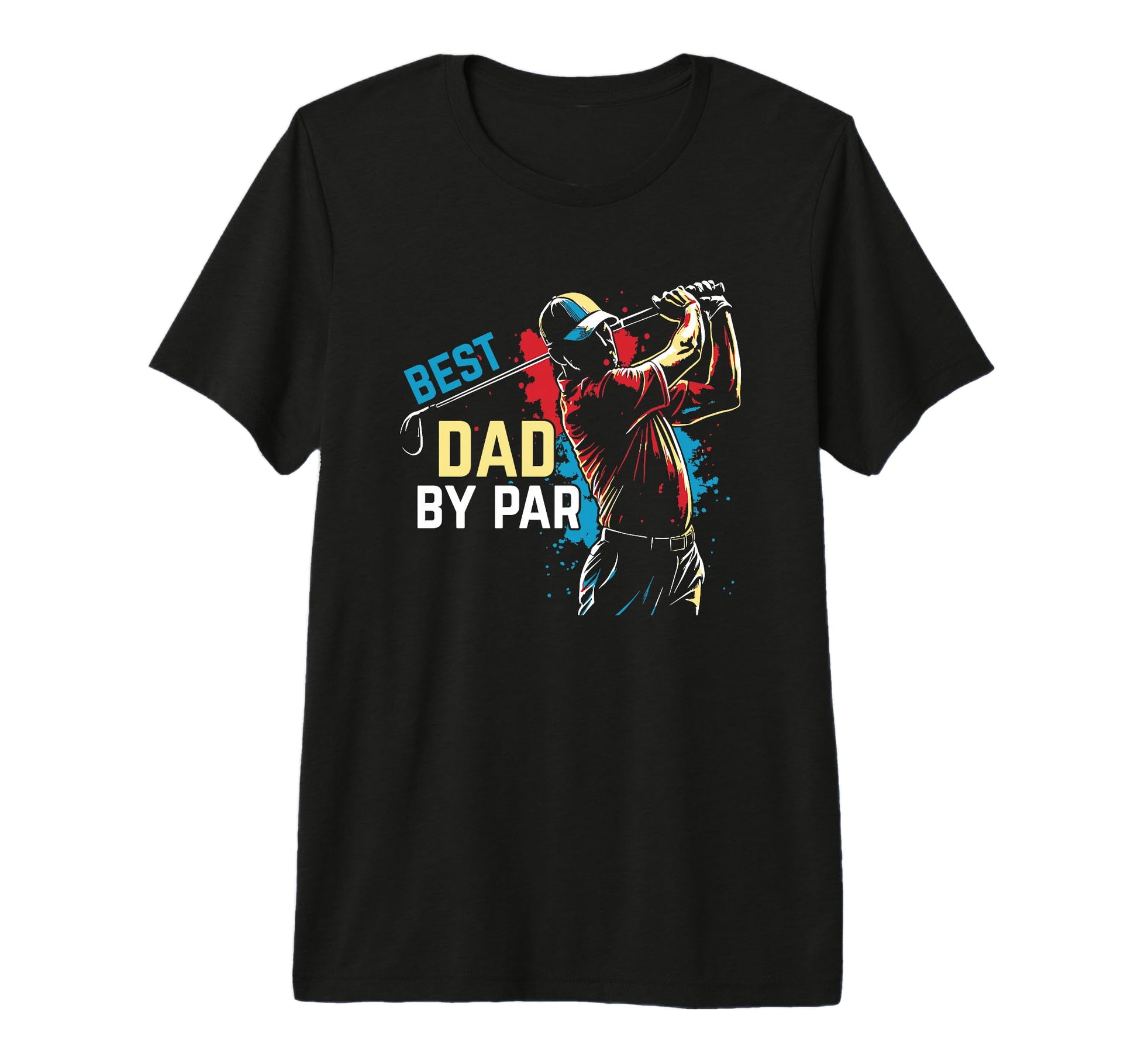 Mens Best Dad Par Funny Golf Pun Dad T-Shirt - Fun Novelty Design Unisex - T-Shirt, Sweatshirt, Hoodie