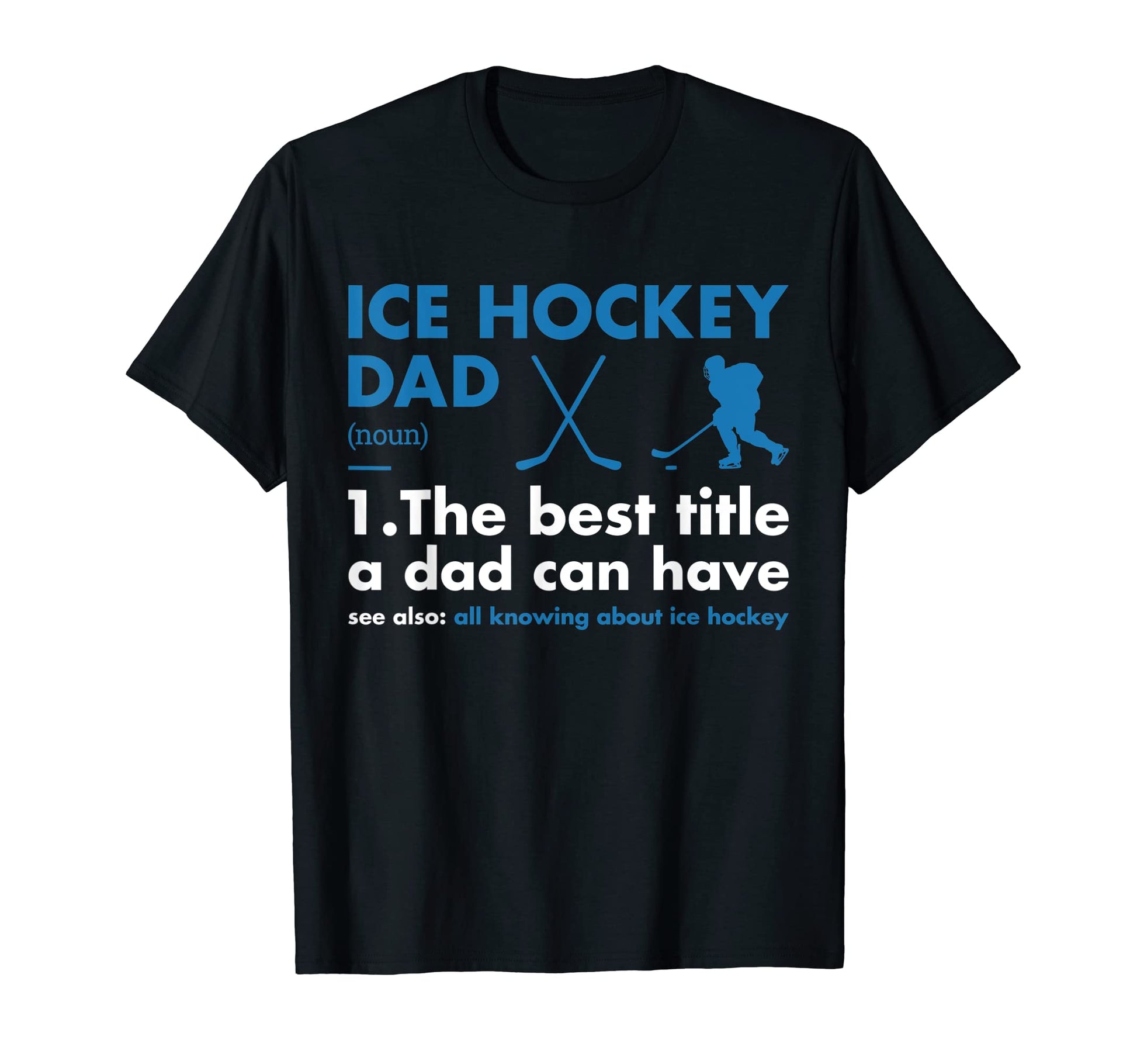 Ice Hockey Player Present Ice Hockey Hoodie - Custom Art Print for Adults - T-Shirt, Sweatshirt, Hoodie