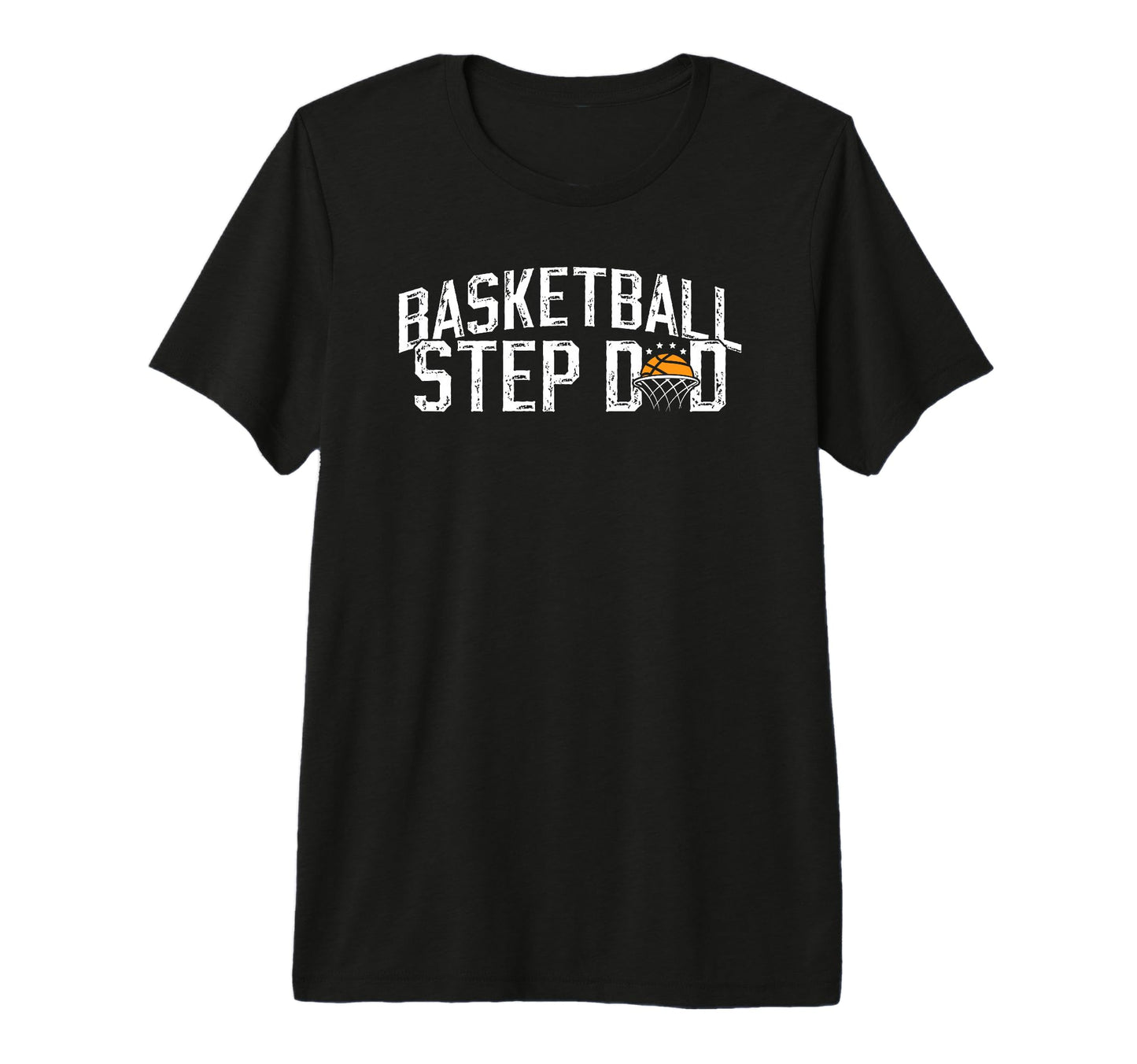 Mens Basketball Step Dad Basketball T-Shirt - Trendy Graphic Men Women - T-Shirt, Sweatshirt, Hoodie
