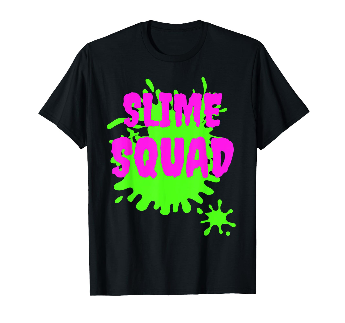 Slime Squad Slime Lover Horror Font T-Shirt - Custom Art Print Unisex - T-Shirt, Sweatshirt, Hoodie