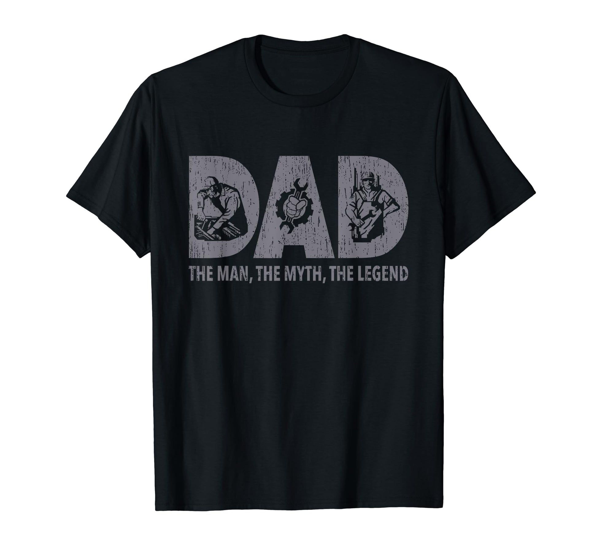 Dad Myth Legend Funny Car Mechanic T-Shirt - Casual Everyday Wear Unisex - T-Shirt, Sweatshirt, Hoodie