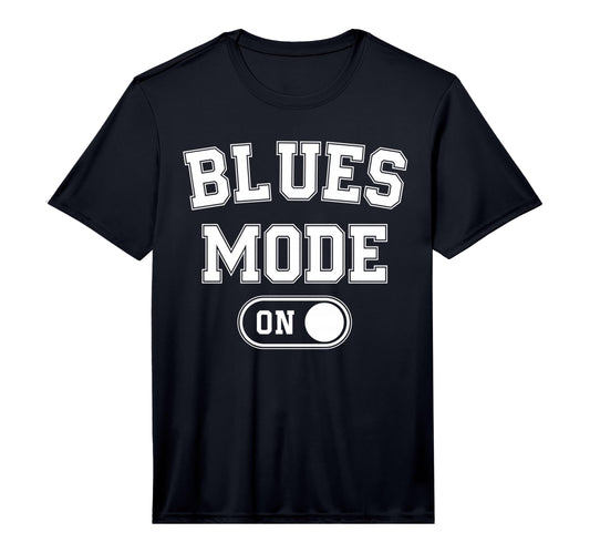 Blues Mode Funny Blues Gift Musician T-Shirt - Fun Novelty Design Unisex - T-Shirt, Sweatshirt, Hoodie