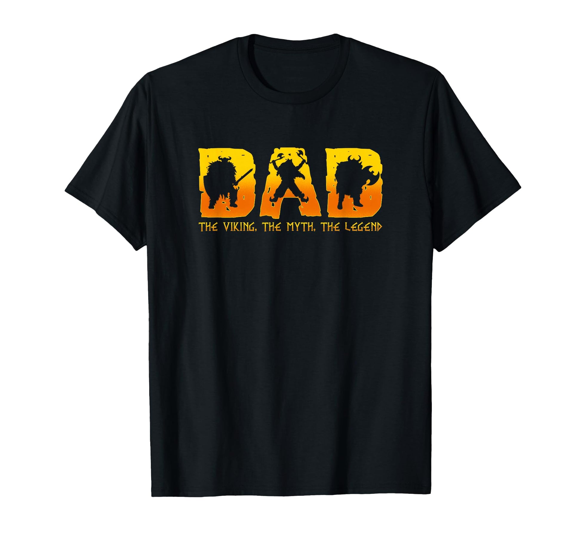 Viking Dad Shirts Father Myth T-Shirt - Fun Novelty Design for Adults - T-Shirt, Sweatshirt, Hoodie
