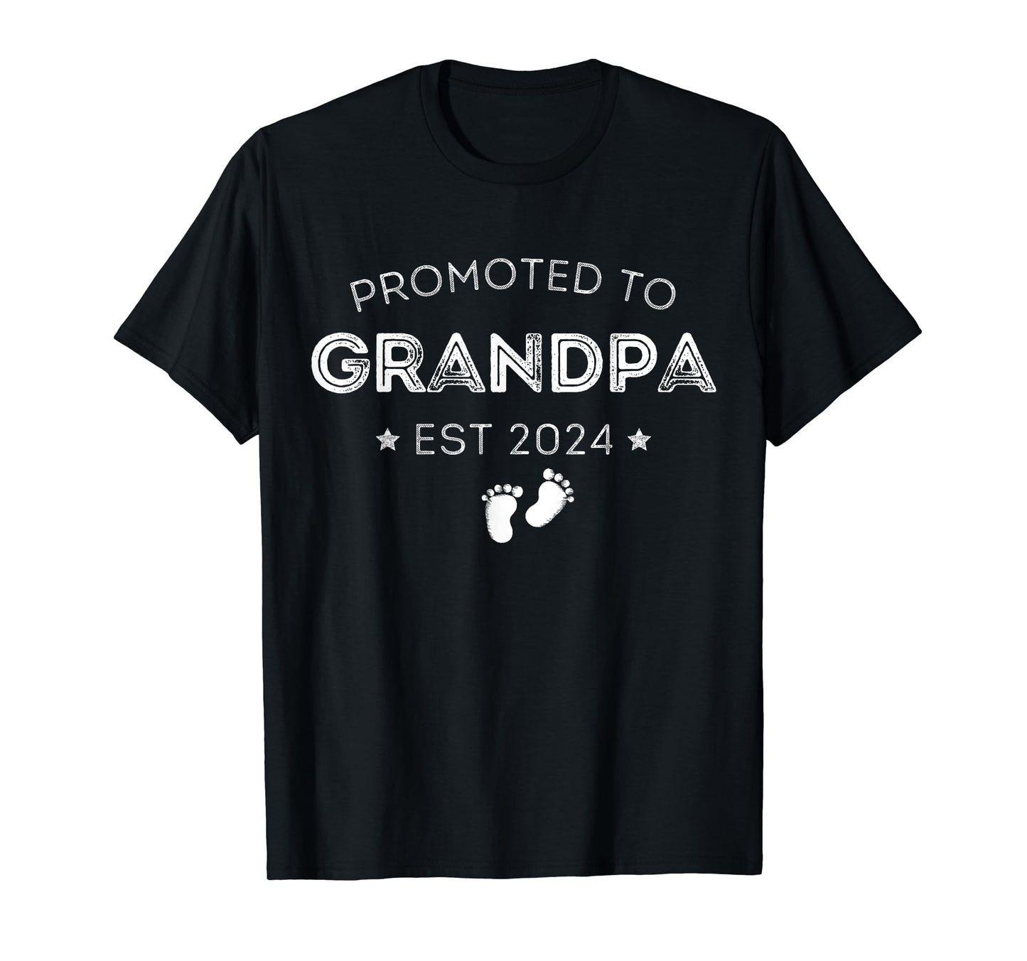 Soon To Be Great Grandpa 2024 Promoted T-Shirt - Minimalist Print Unisex - T-Shirt, Sweatshirt, Hoodie