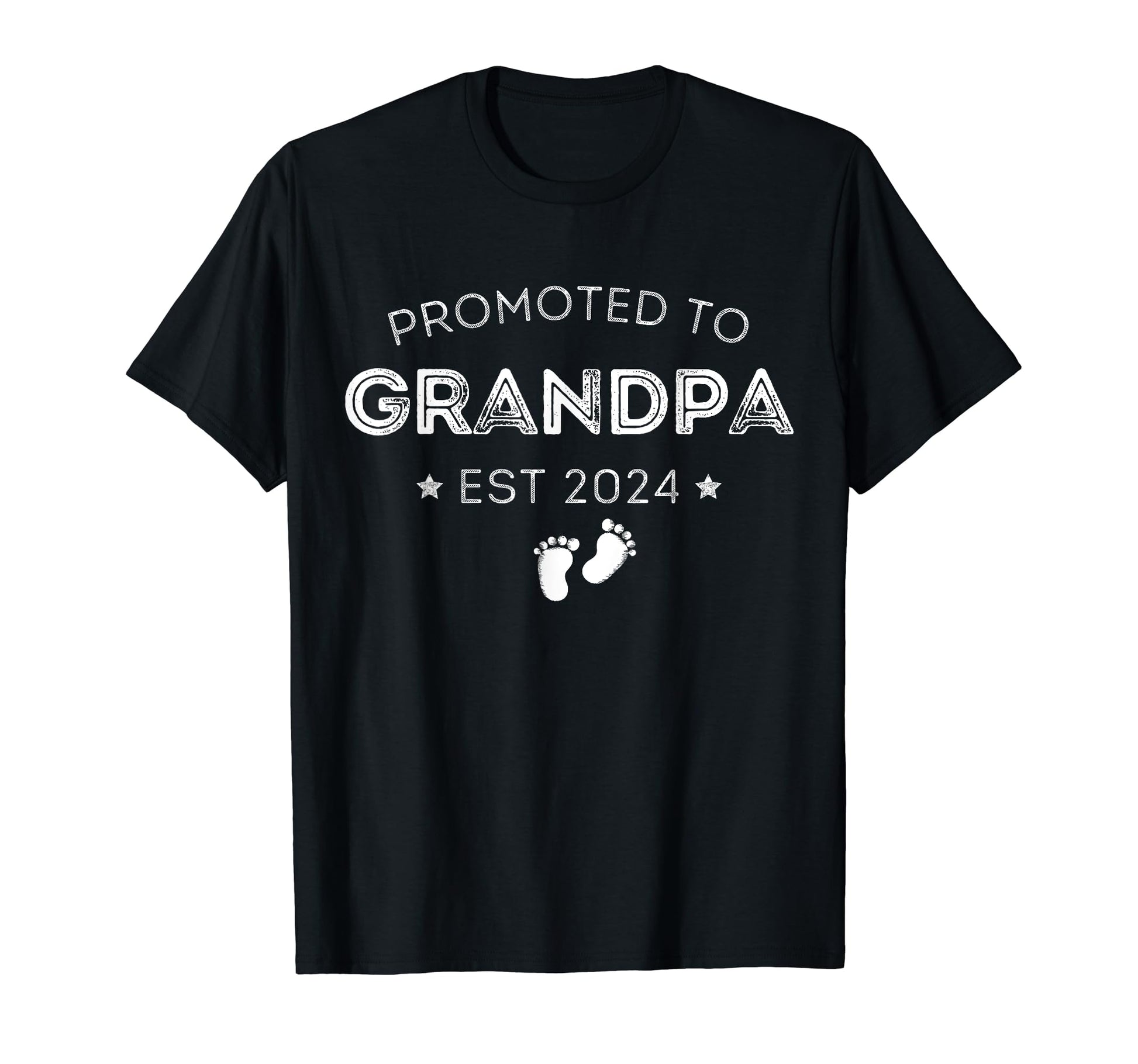 Soon To Be Great Grandpa 2024 Promoted T-Shirt - Minimalist Print Unisex - T-Shirt, Sweatshirt, Hoodie