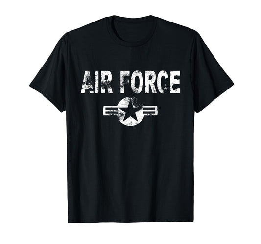 Air Force Us Military Airforce Gift T-Shirt - Fun Novelty Design Men Women - T-Shirt, Sweatshirt, Hoodie