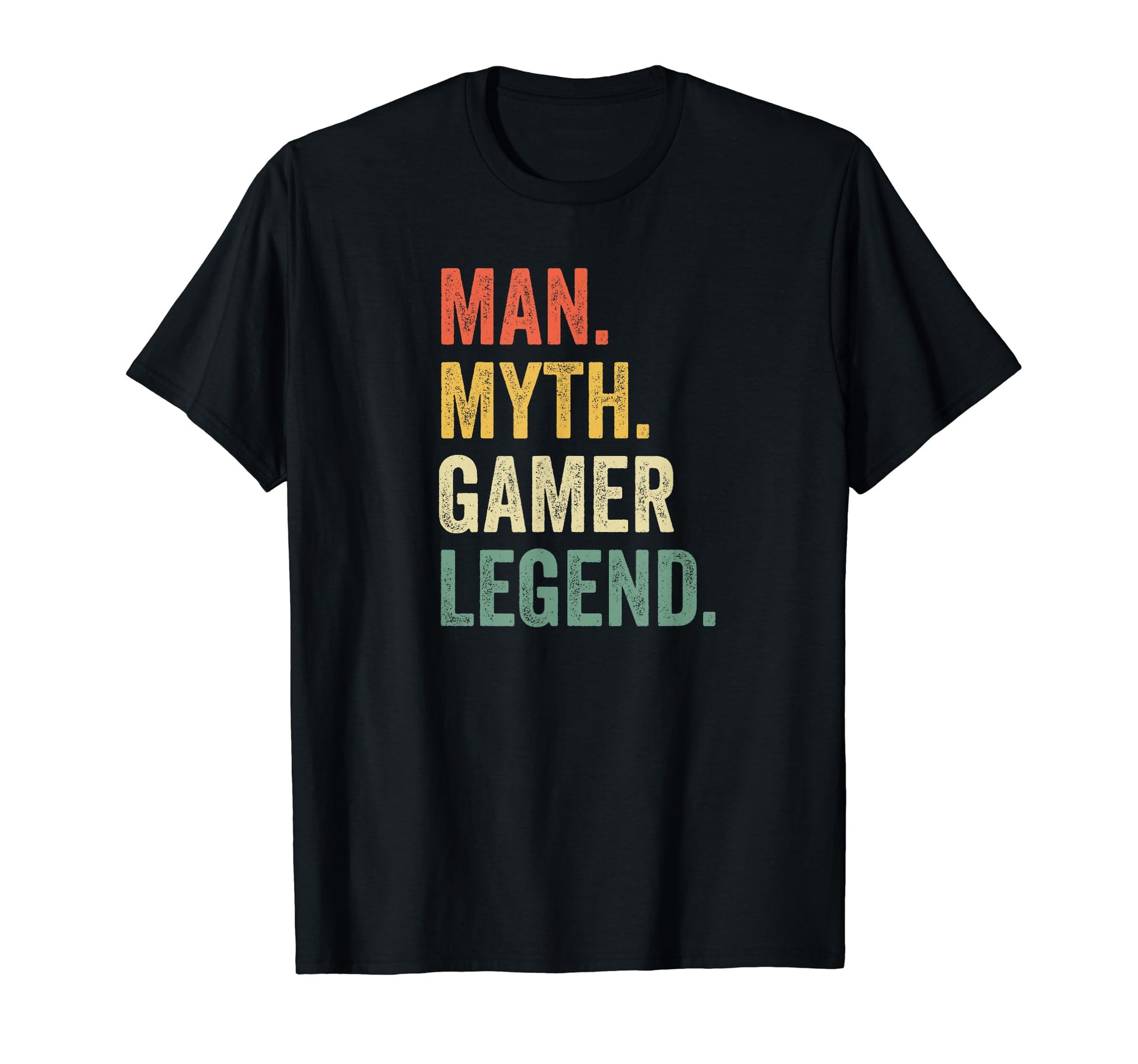 Gamer Funny Myth Gaming Legend Video T-Shirt - Unique Graphic Men Women - T-Shirt, Sweatshirt, Hoodie